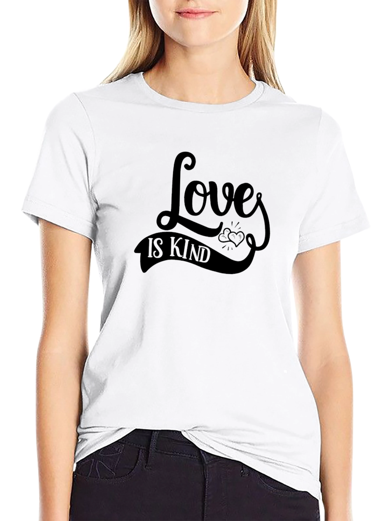 Love Is Kind Black T-Shirt