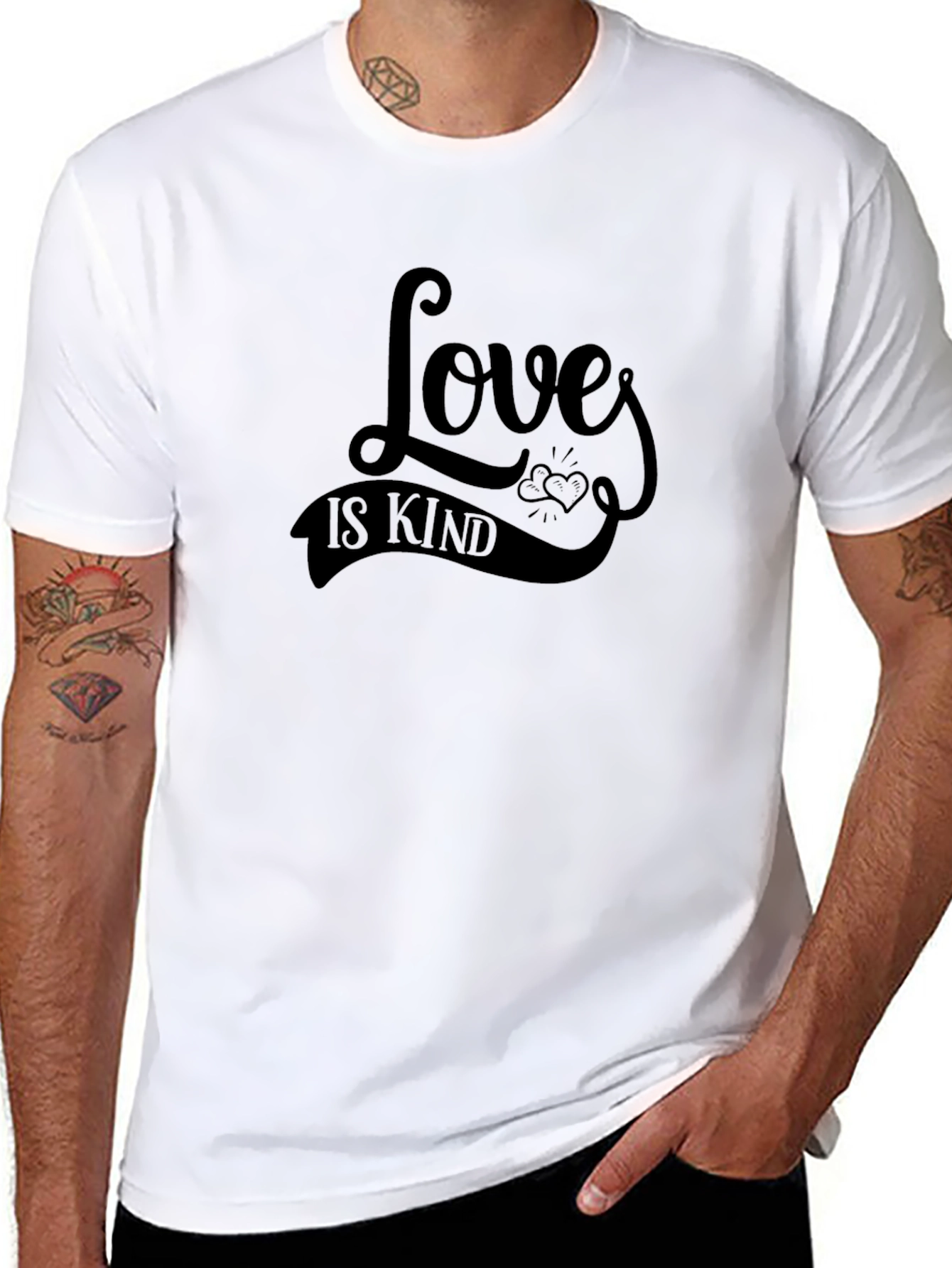 Love Is Kind Black T-Shirt
