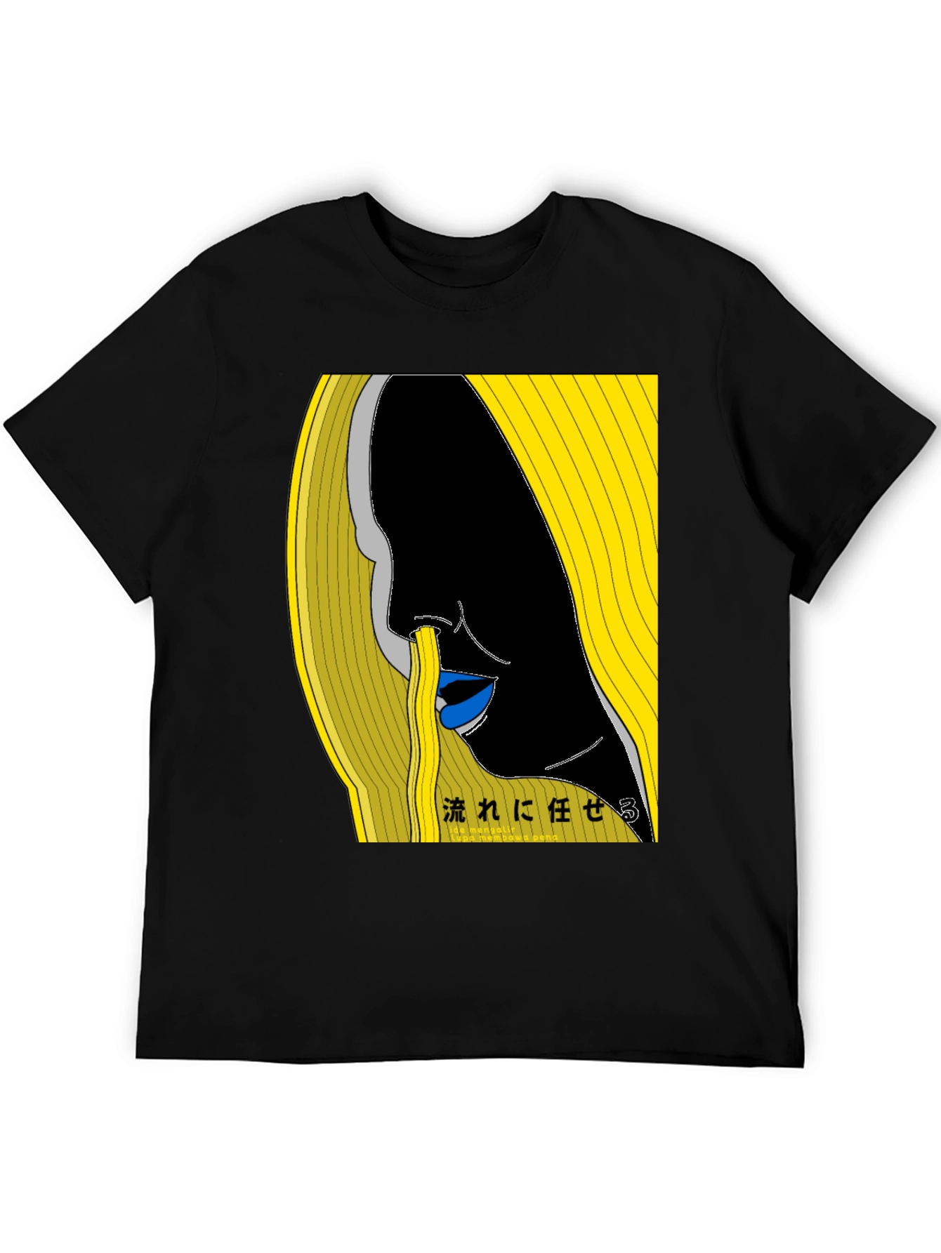 Abstract Graphic Print Tee