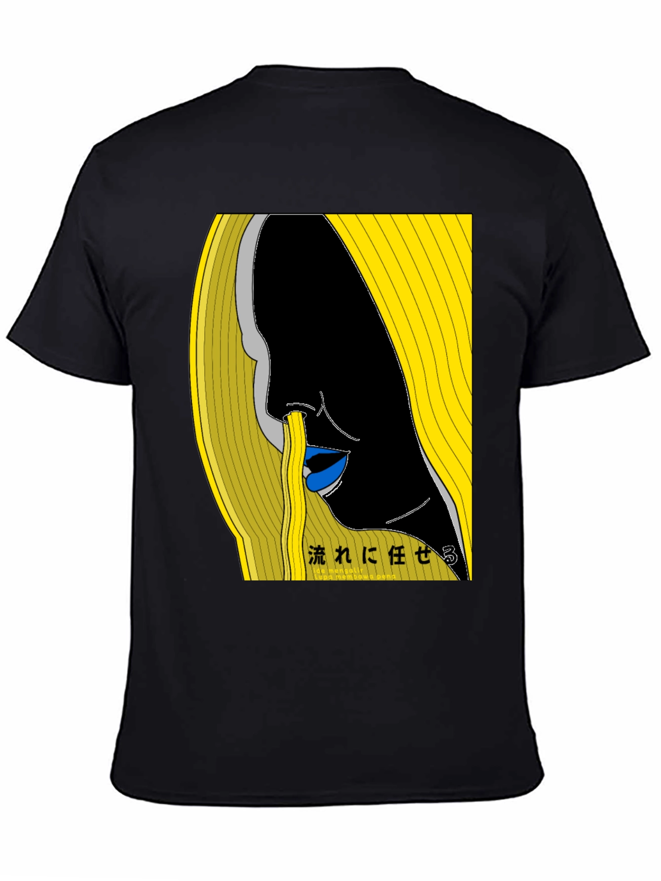 Abstract Graphic Print Tee