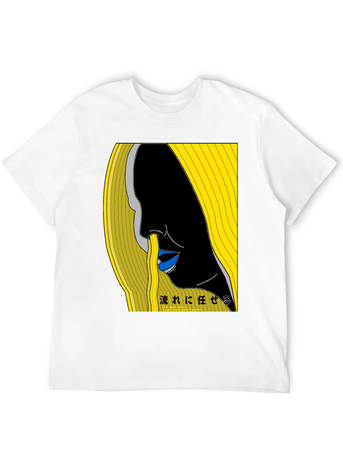 Abstract Graphic Print Tee