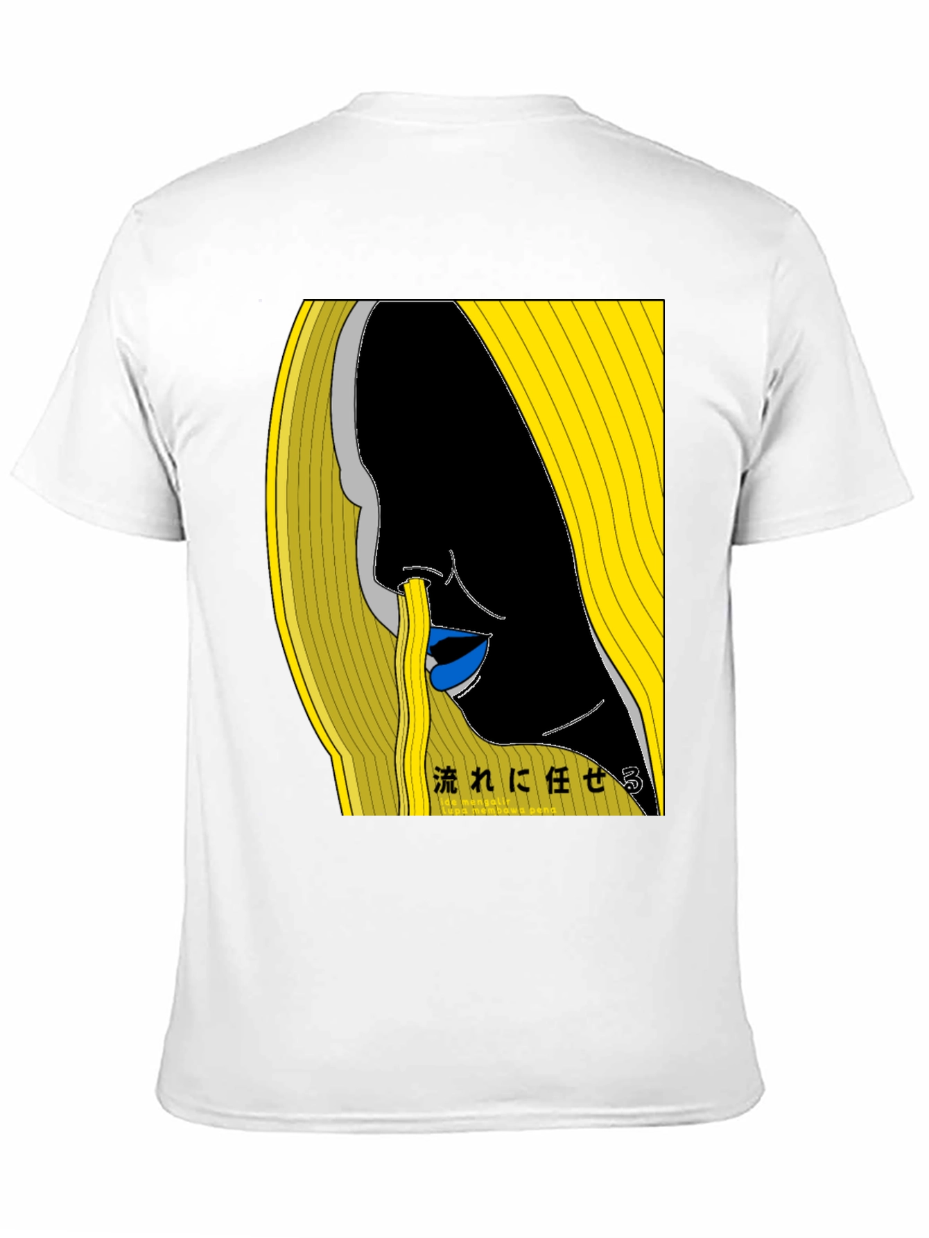 Abstract Graphic Print Tee