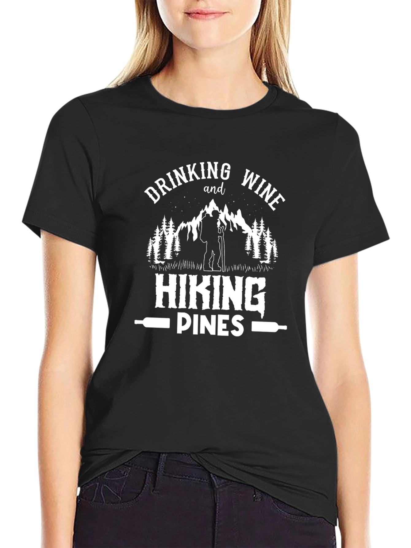 Drinking Wine & Hiking T-Shirt