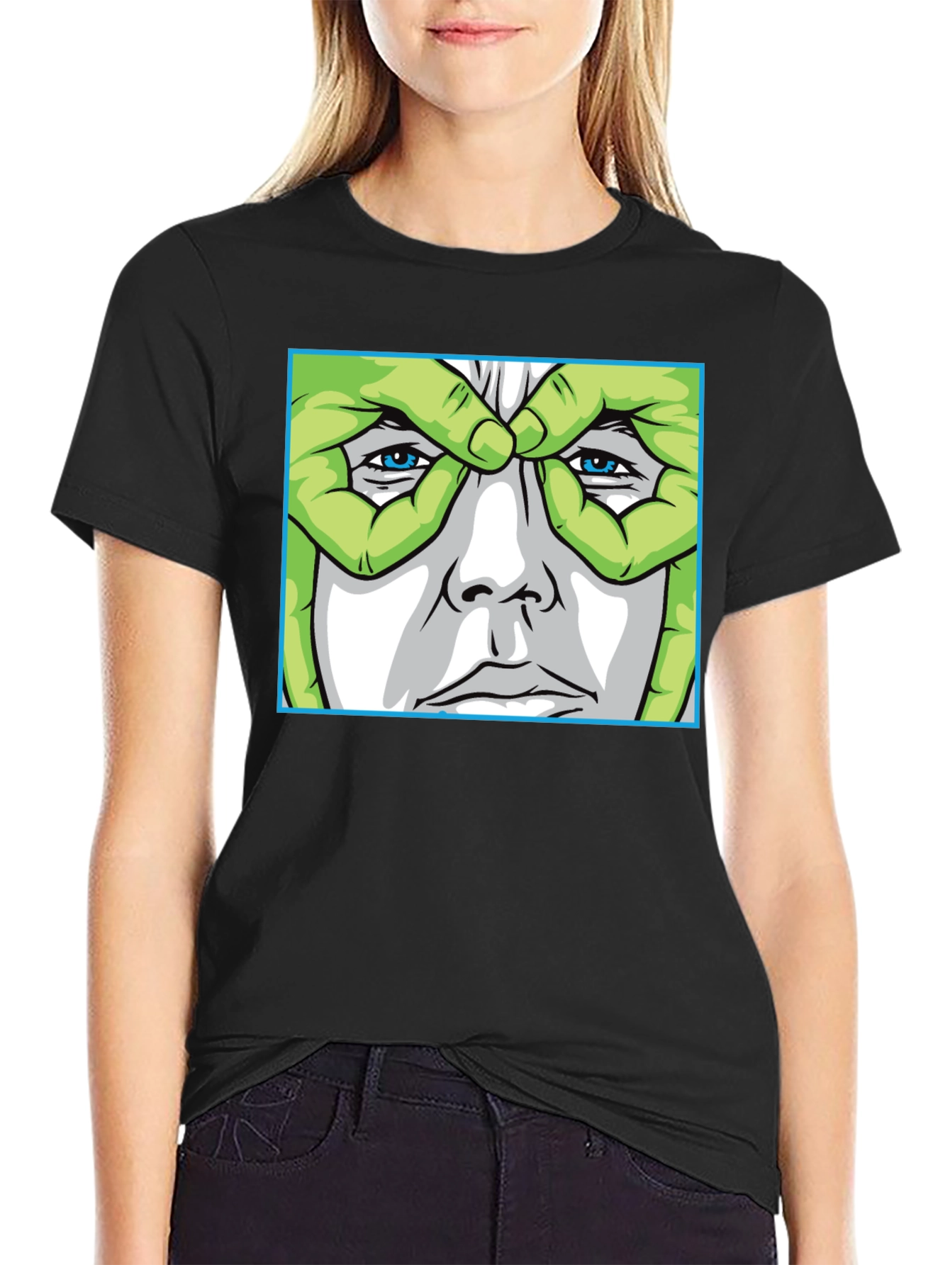 Mans Novelty Graphic Print T-Shirt