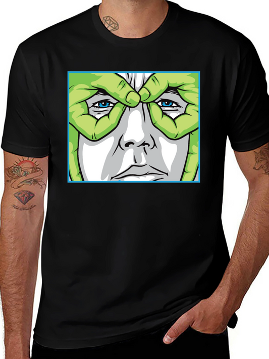 Mans Novelty Graphic Print T-Shirt