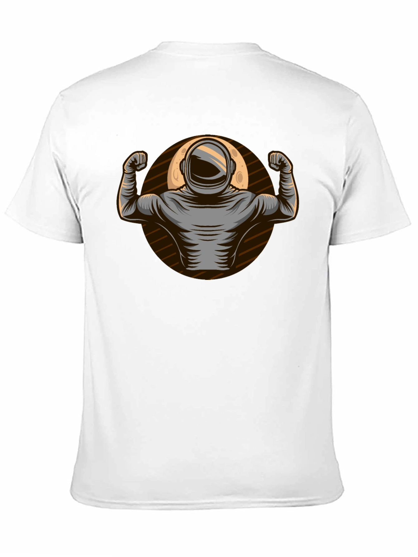 Astronaut Flex Graphic Tee - Black