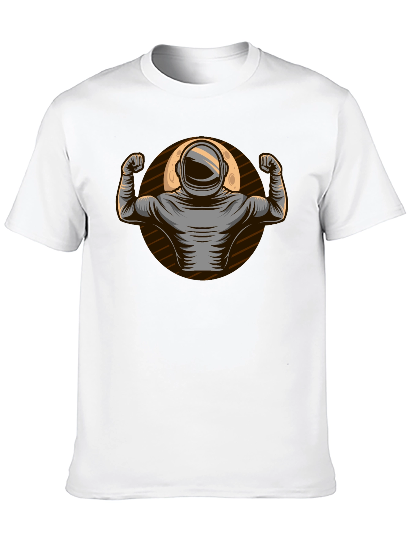 Astronaut Flex Graphic Tee - Black