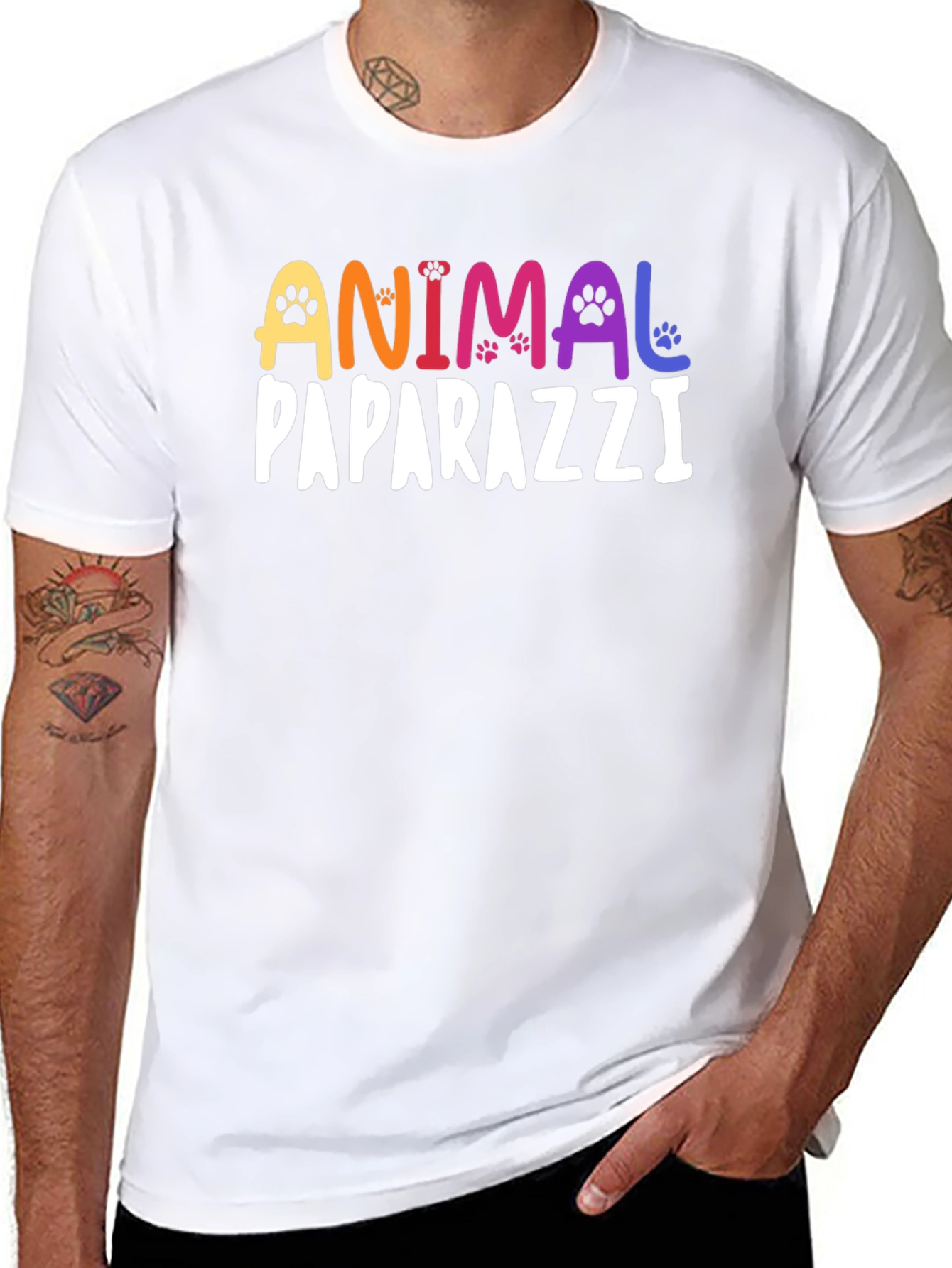 Animal Paparazzi Graphic T-Shirt