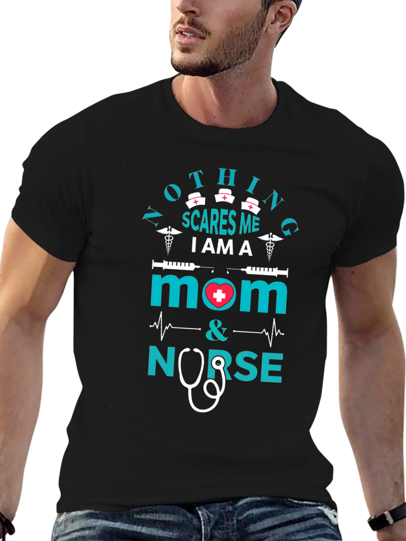 Mom & Nurse Graphic T-Shirt - Unisex