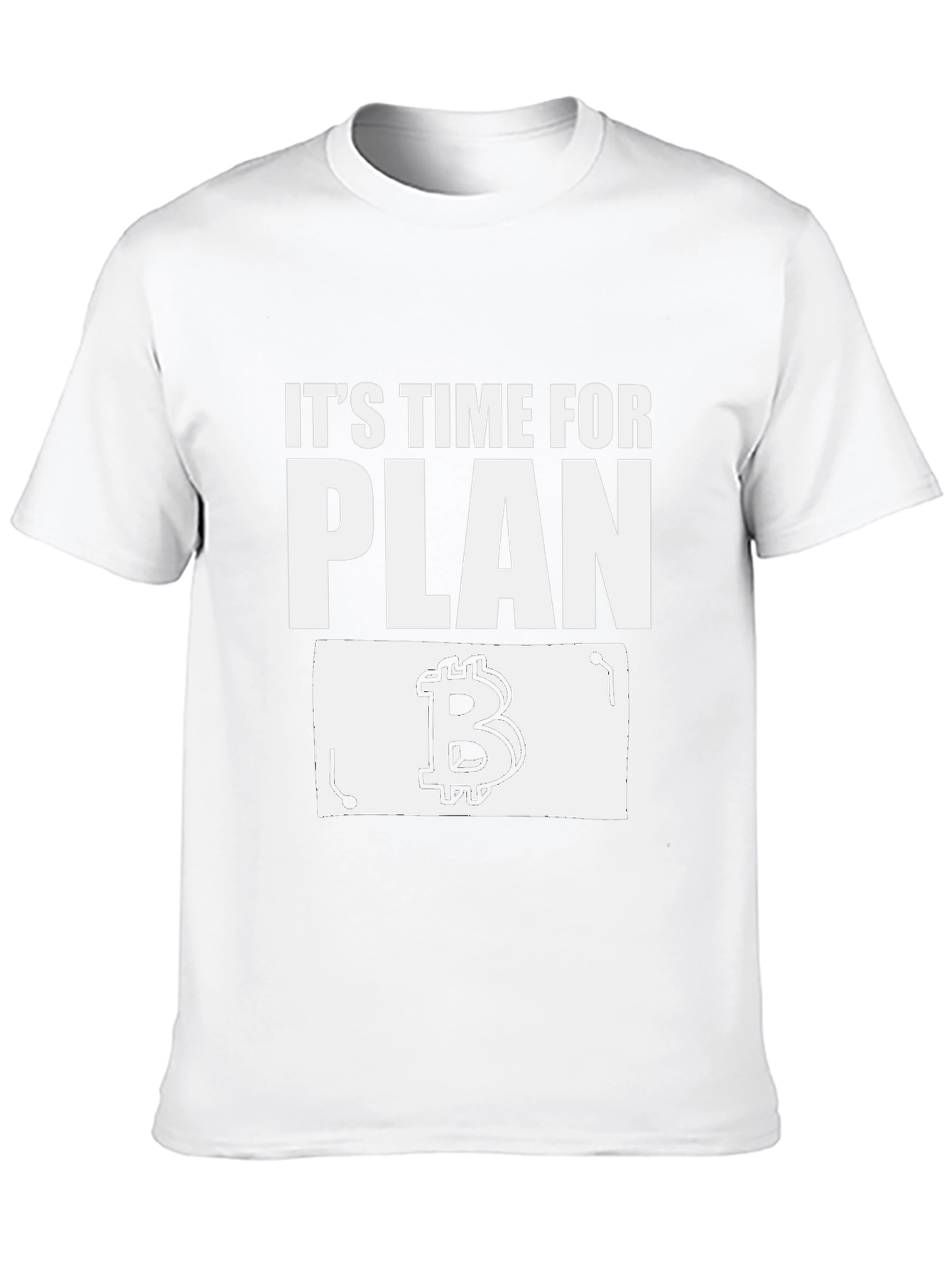 Bitcoin Plan B Black T-Shirt
