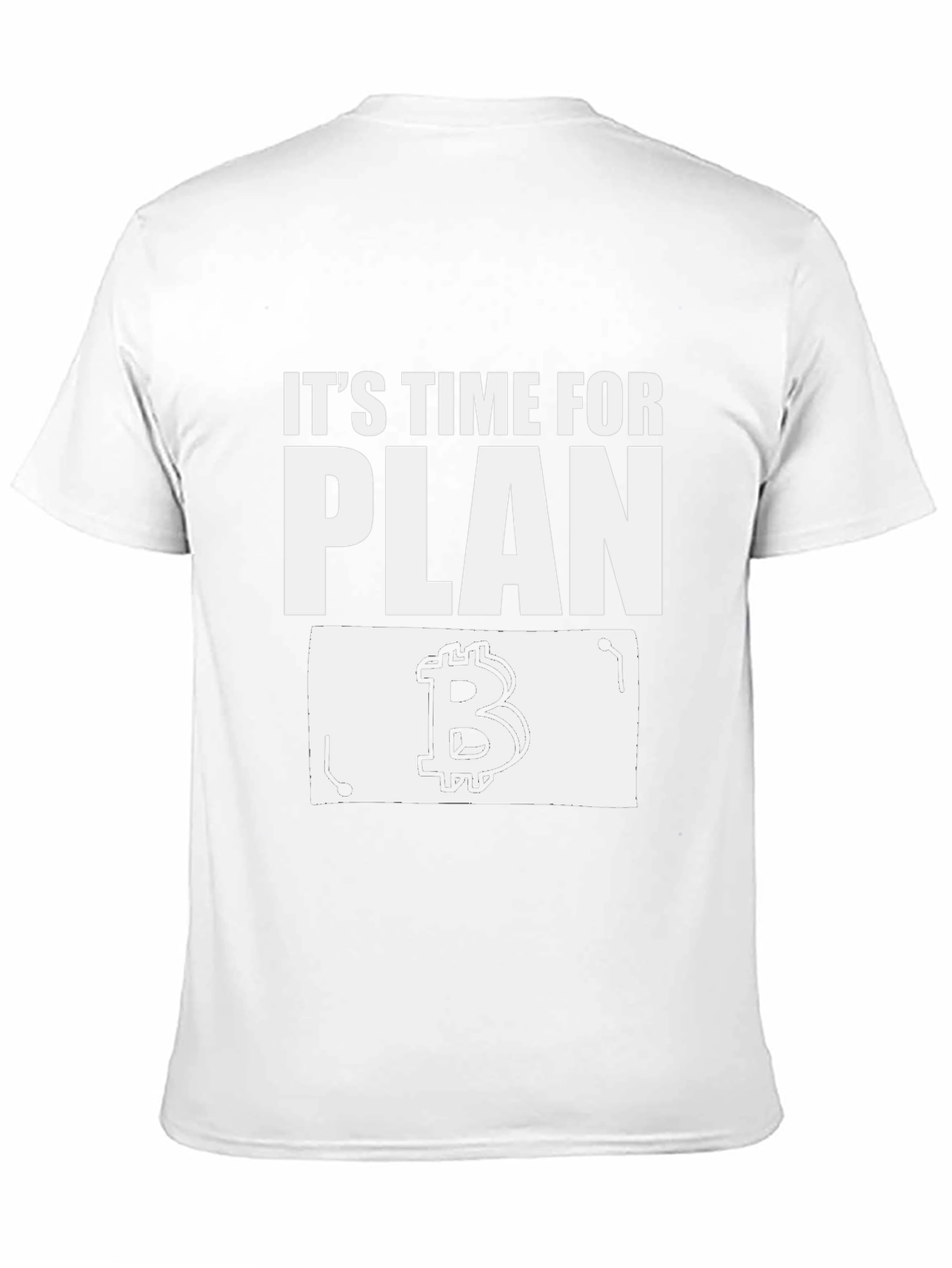 Bitcoin Plan B Black T-Shirt