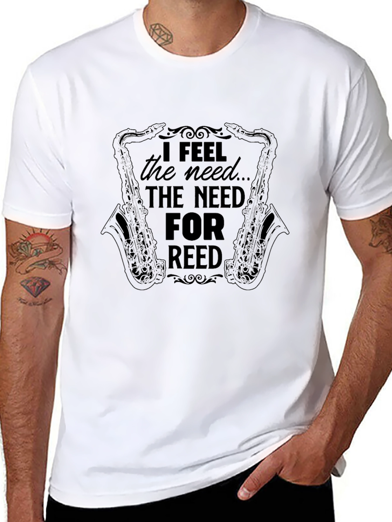 I Feel the Need for Reed Saxophone T-Shirt