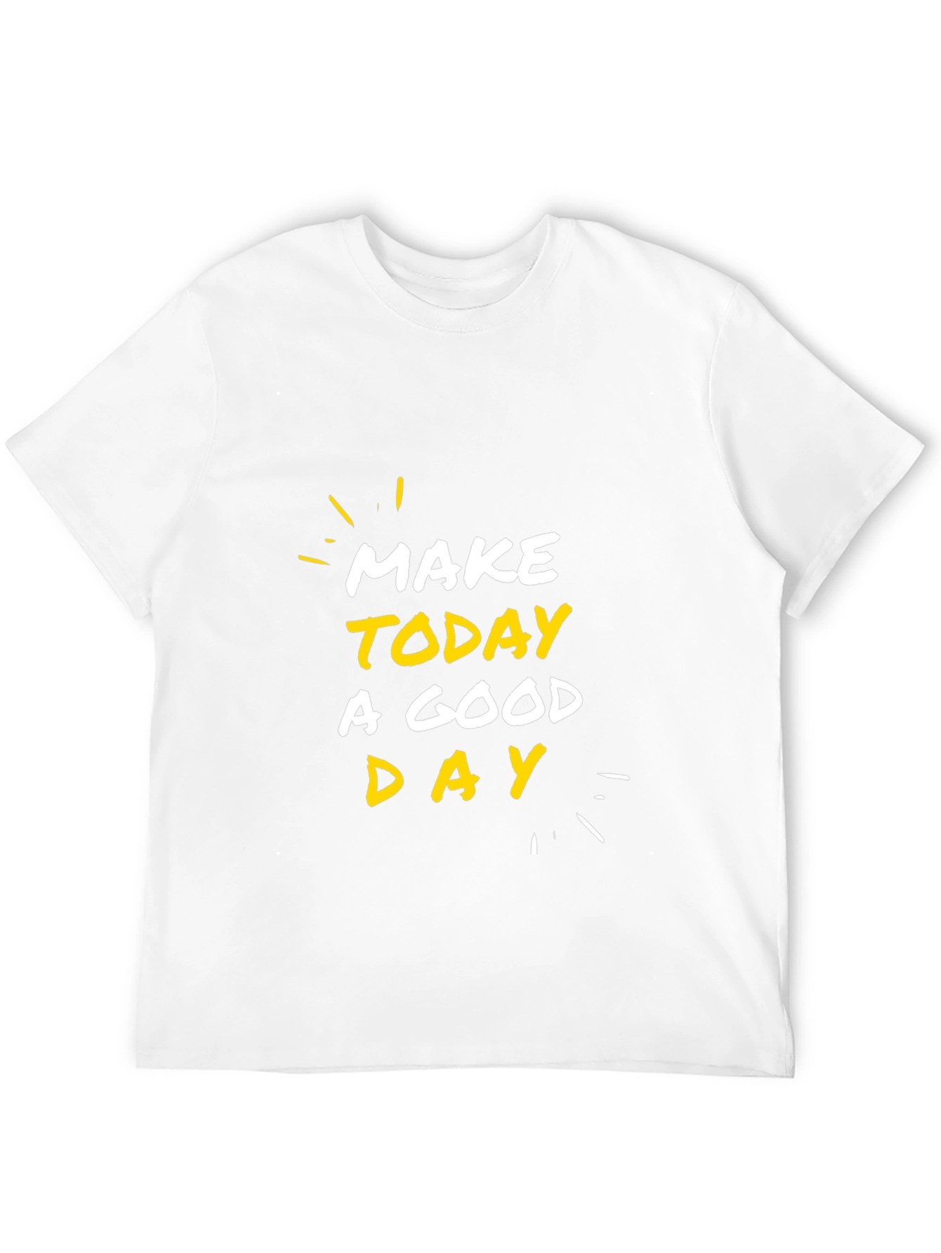 Make Today a Good Day T-Shirt - Black