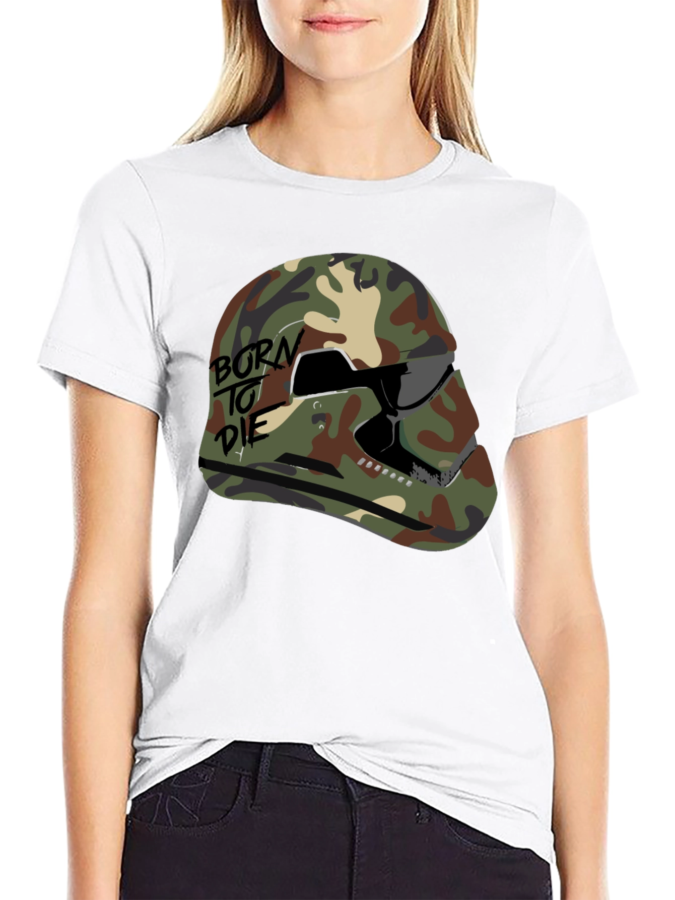 Born To Die Stormtrooper Camo T-Shirt