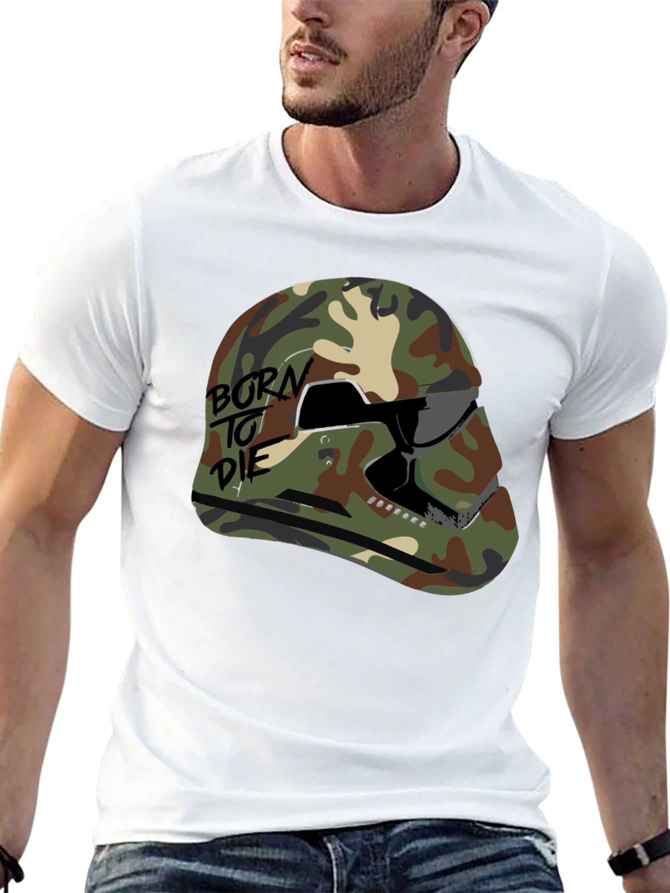 Born To Die Stormtrooper Camo T-Shirt
