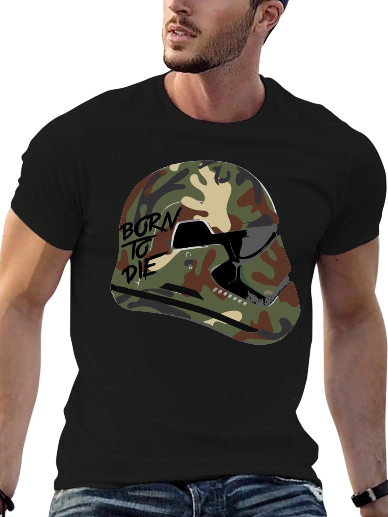 Born To Die Stormtrooper Camo T-Shirt
