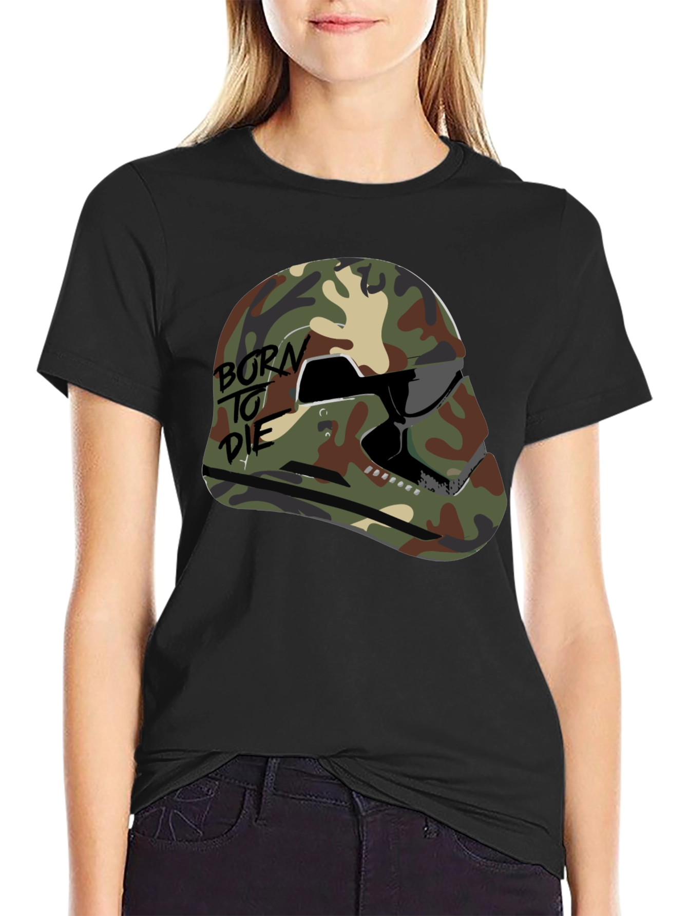 Born To Die Stormtrooper Camo T-Shirt
