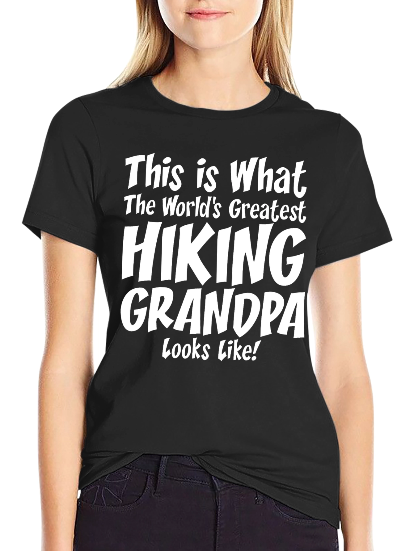 Hiking Grandpa T-Shirt - Worlds Greatest!