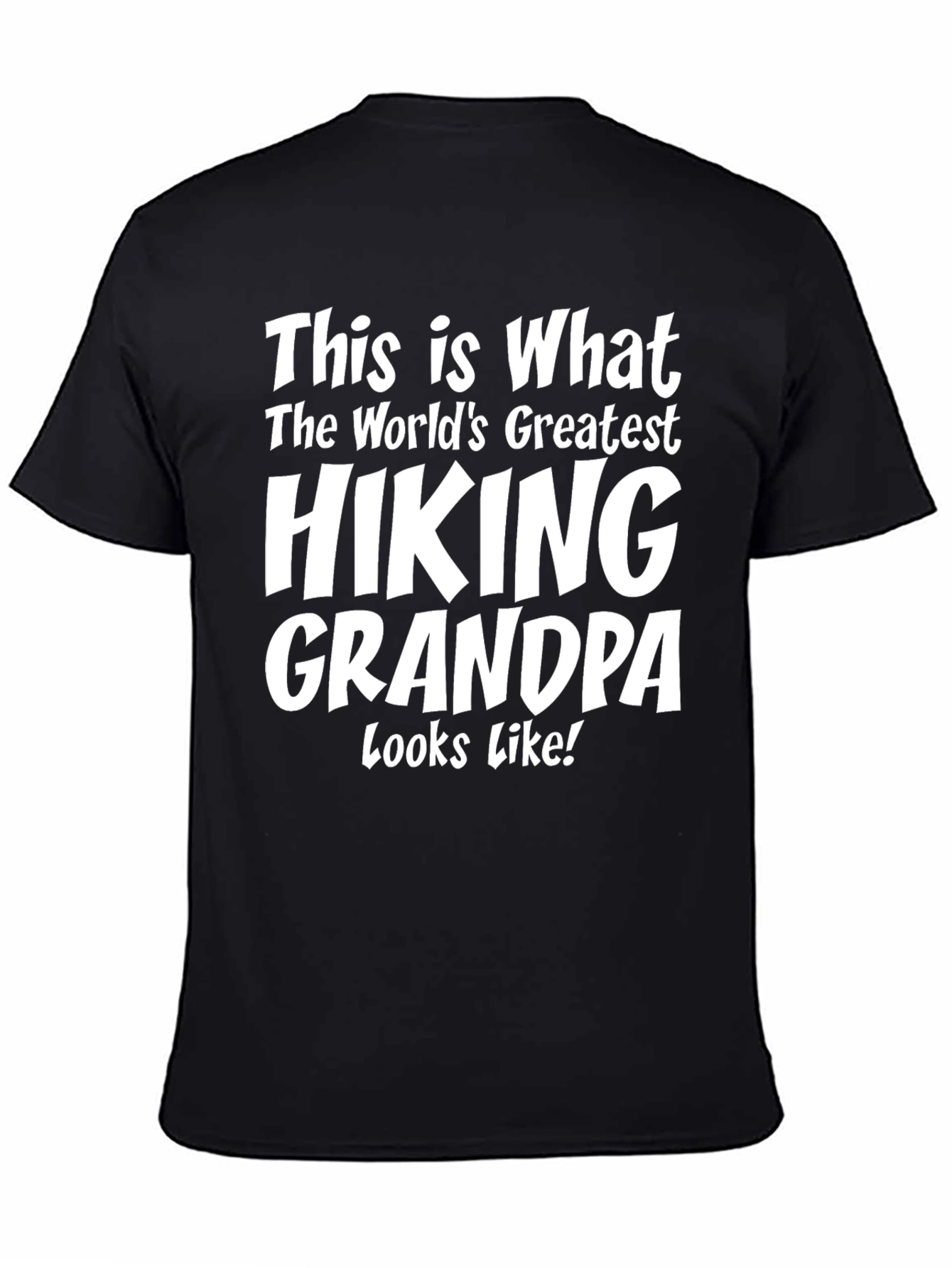 Hiking Grandpa T-Shirt - Worlds Greatest!