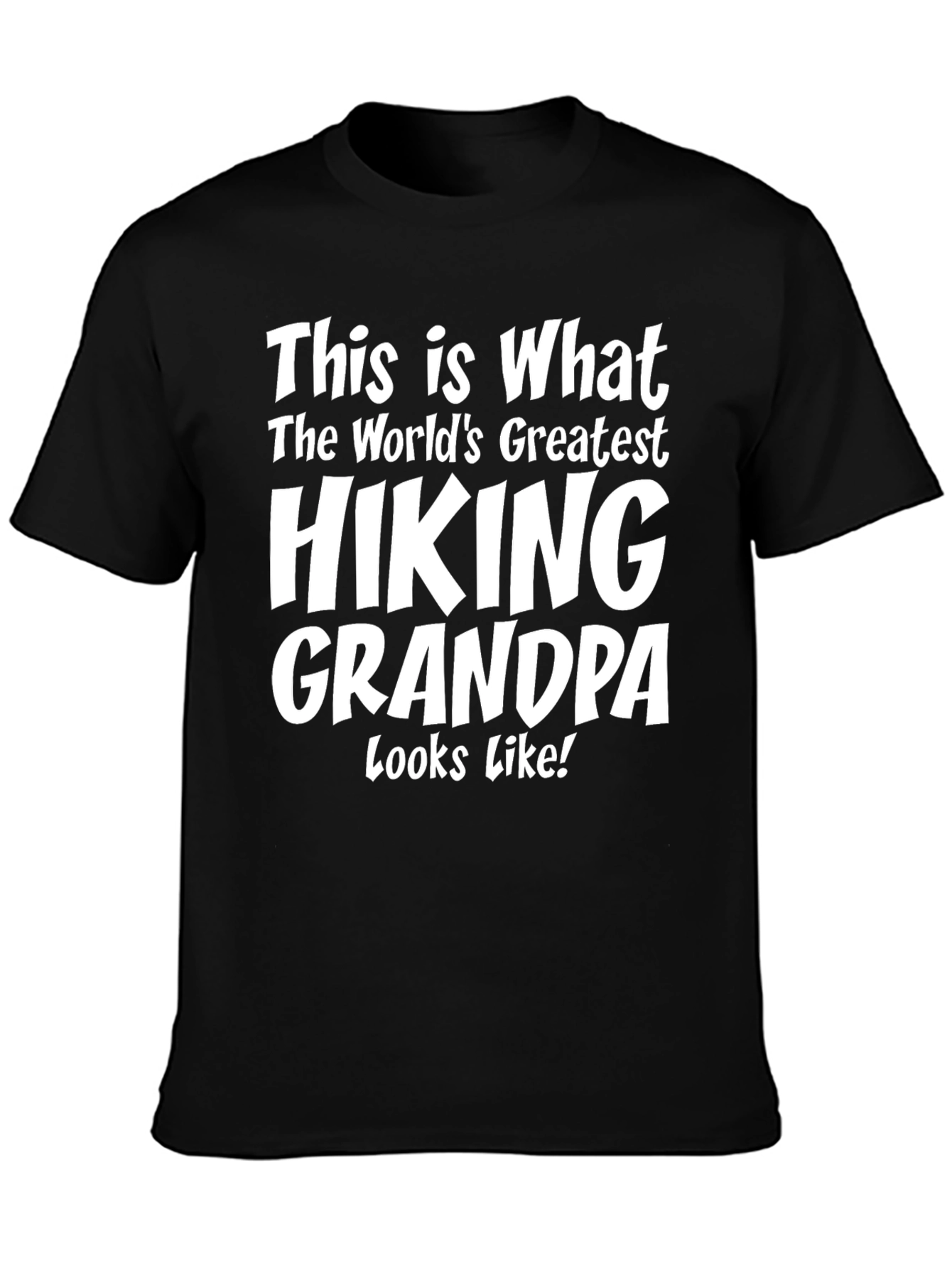 Hiking Grandpa T-Shirt - Worlds Greatest!