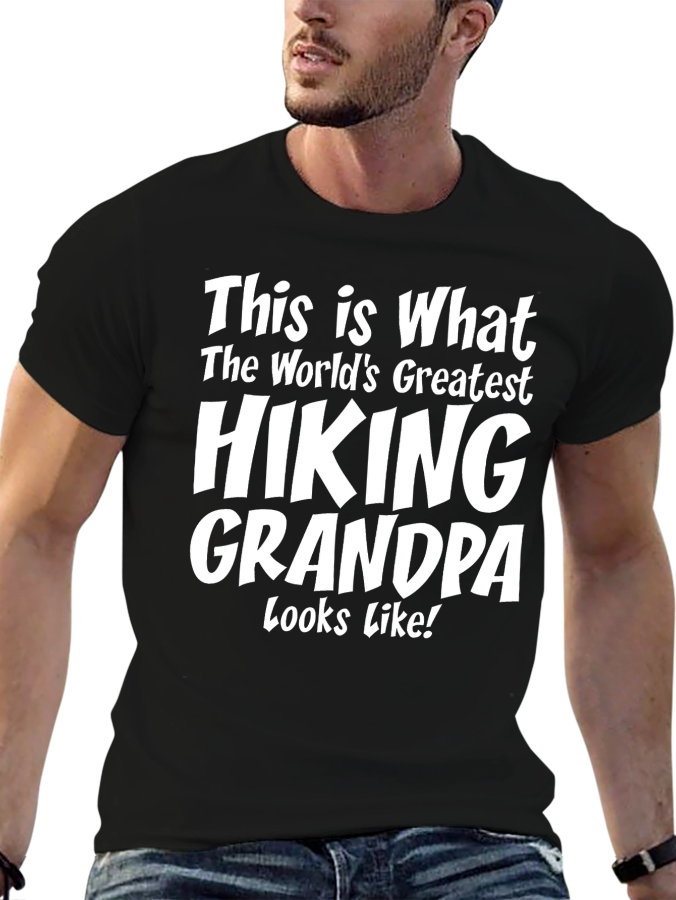 Hiking Grandpa T-Shirt - Worlds Greatest!