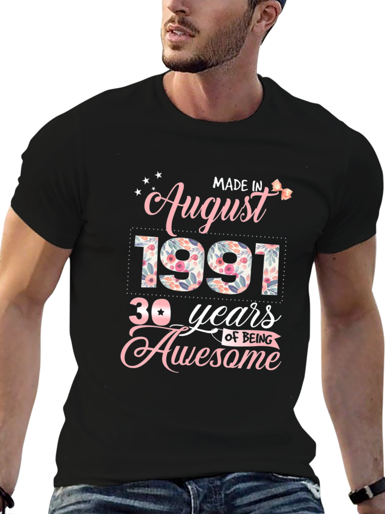 Made in August 1991 30th Birthday T-Shirt