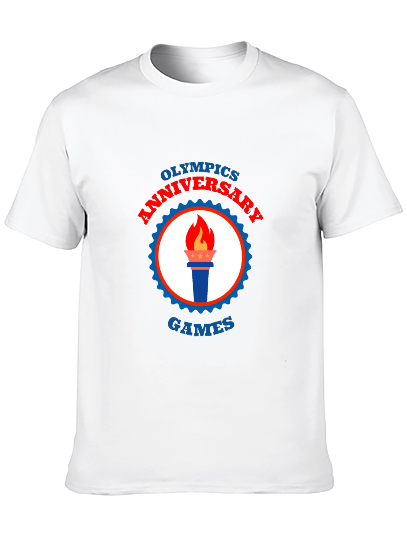 Olympics Anniversary Games Black T-Shirt