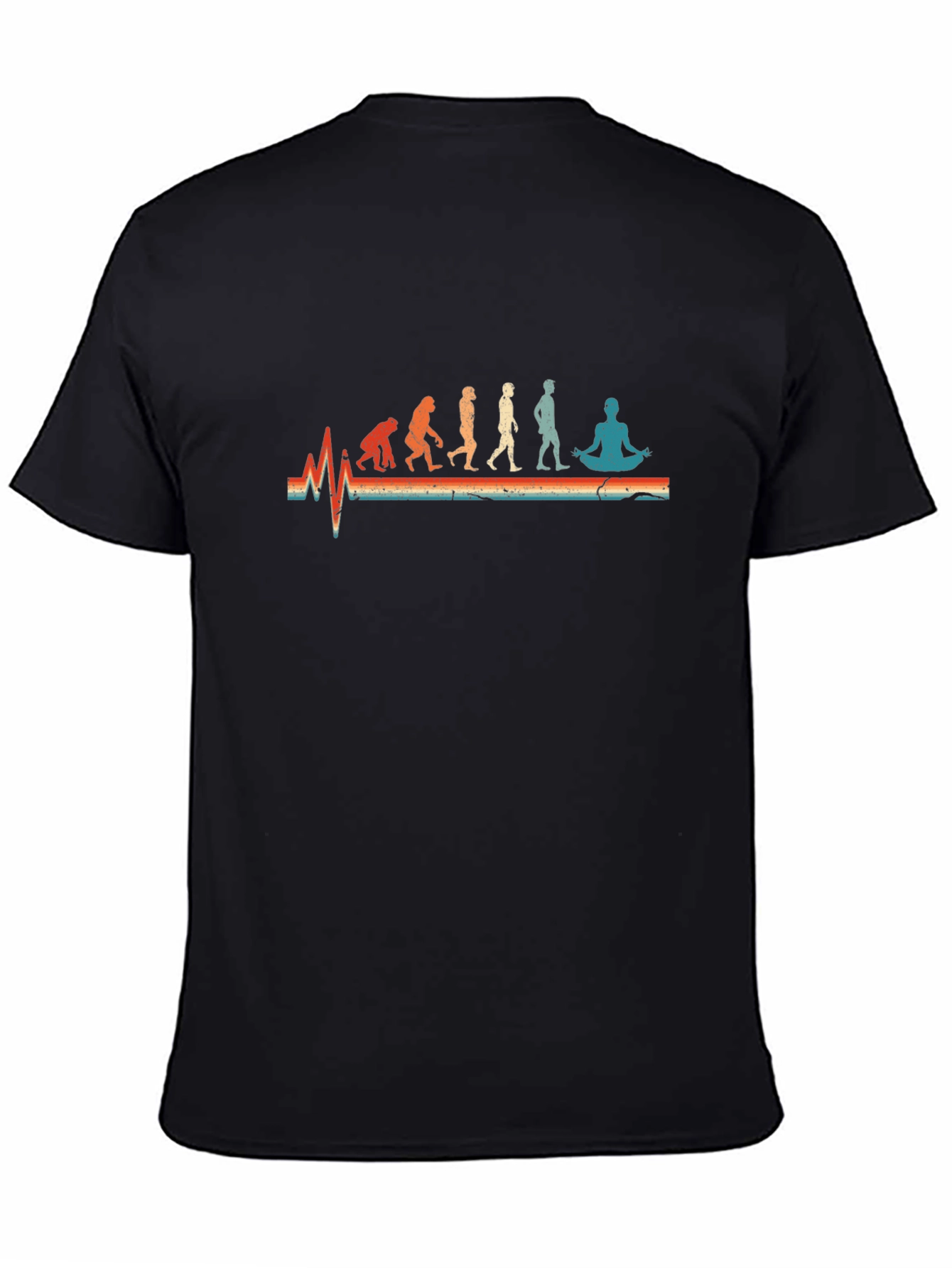 Evolution Meditation Graphic T-Shirt