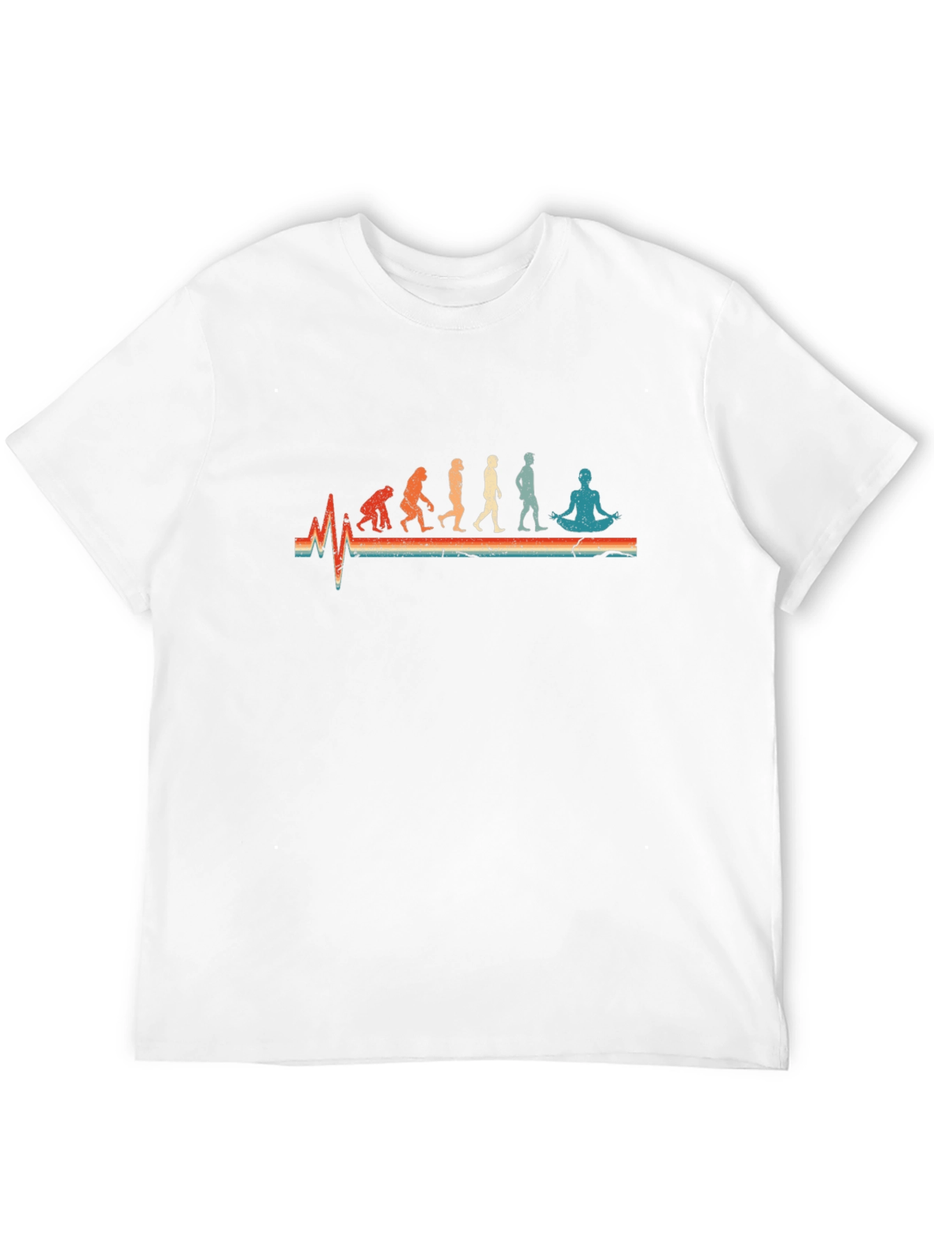 Evolution Meditation Graphic T-Shirt