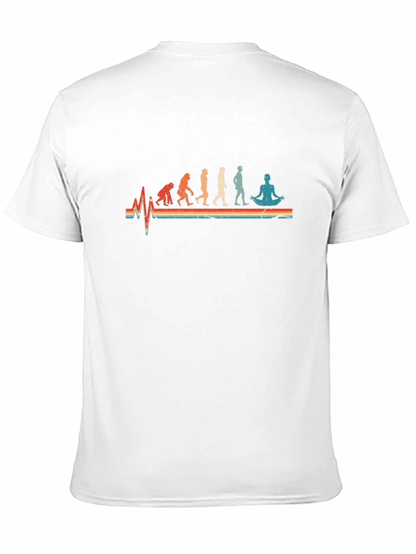 Evolution Meditation Graphic T-Shirt