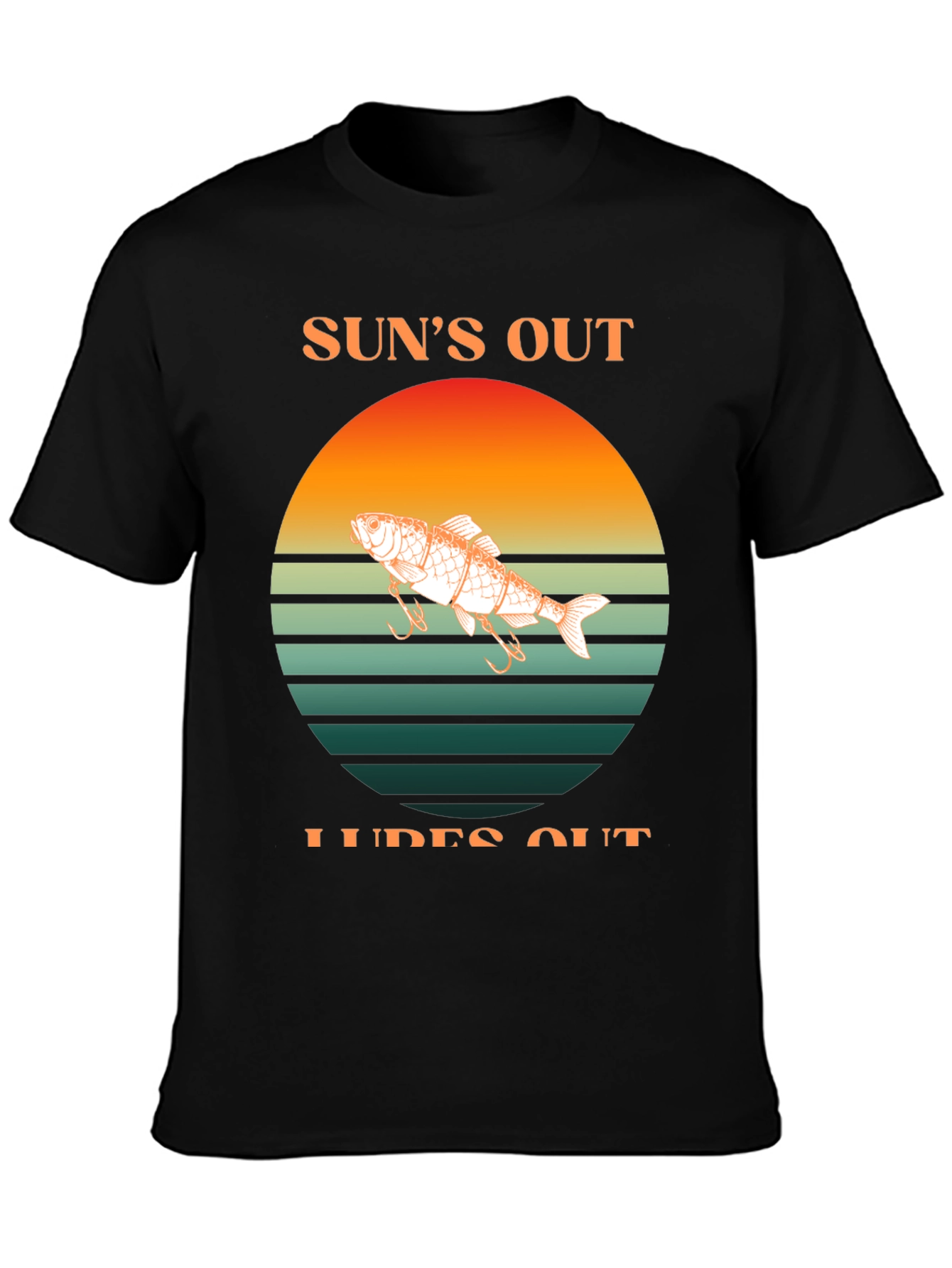 Suns Out Lures Out Fishing T-Shirt