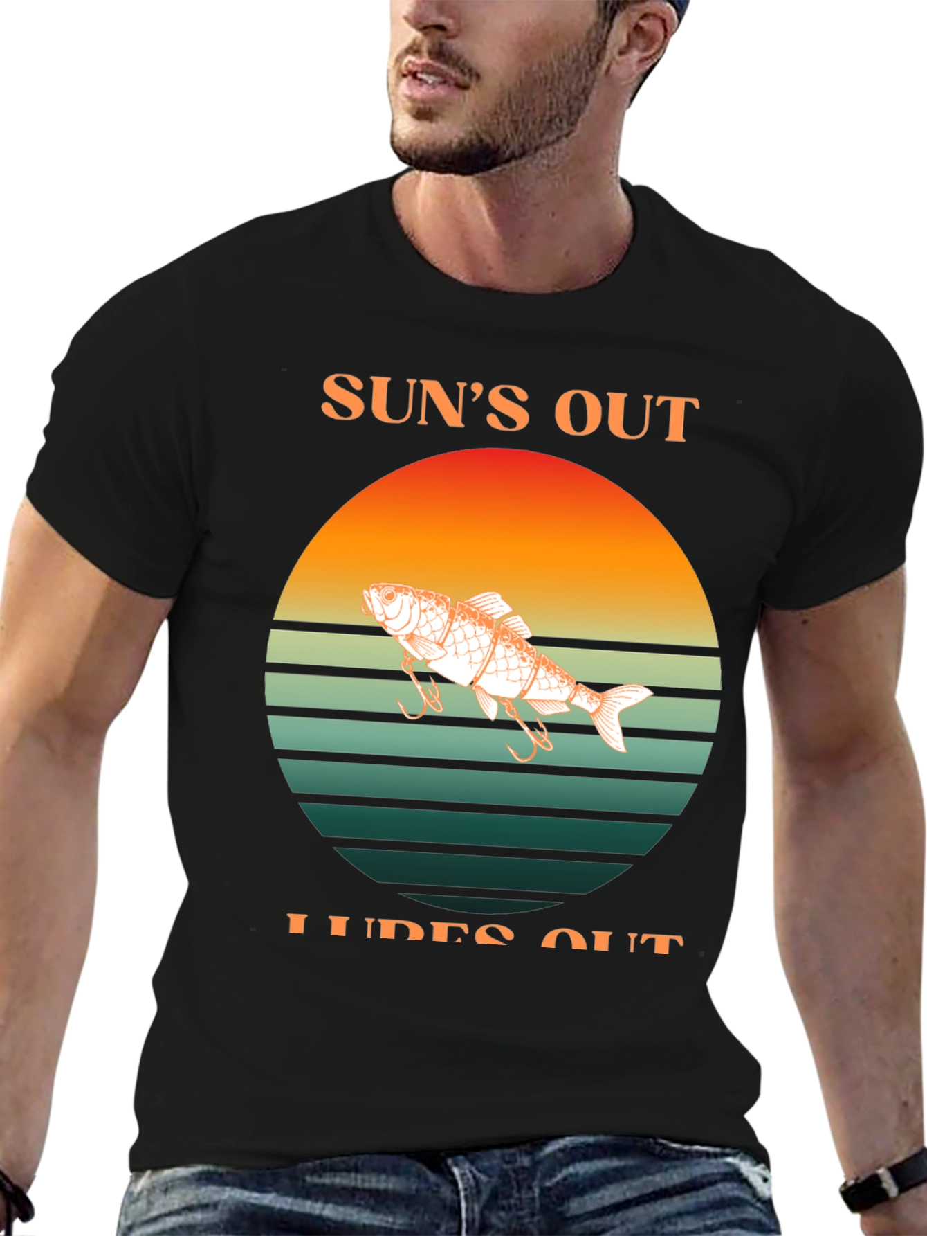 Suns Out Lures Out Fishing T-Shirt