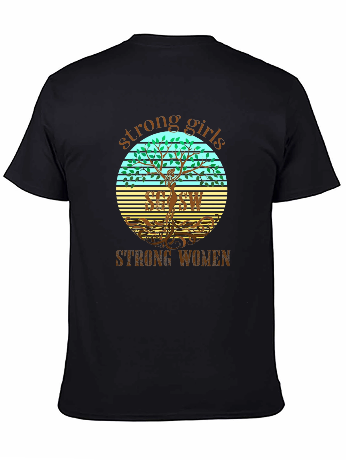 Strong Girls Strong Women Graphic T-Shirt