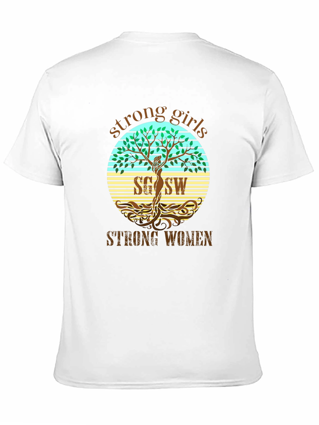 Strong Girls Strong Women Graphic T-Shirt