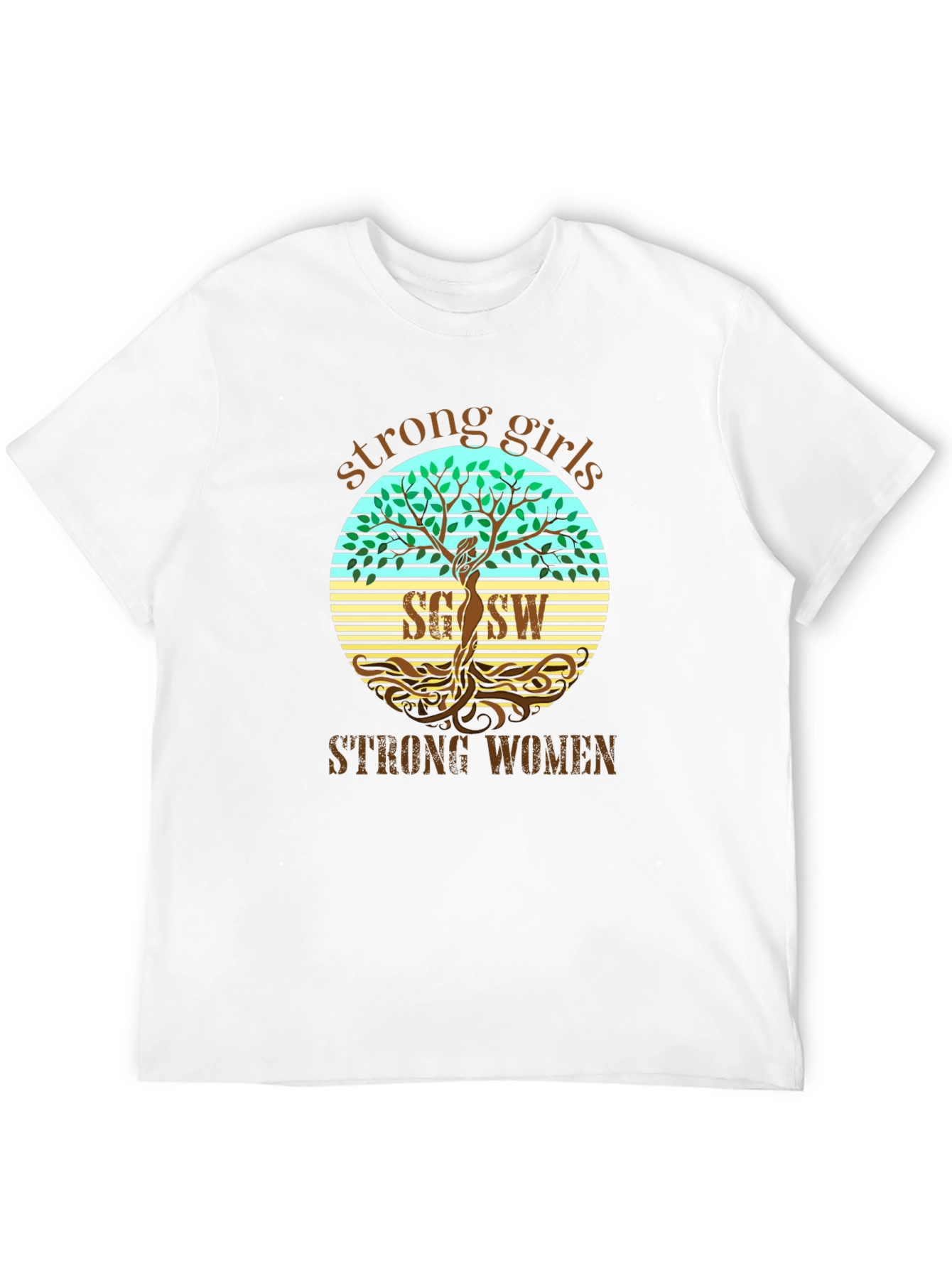 Strong Girls Strong Women Graphic T-Shirt