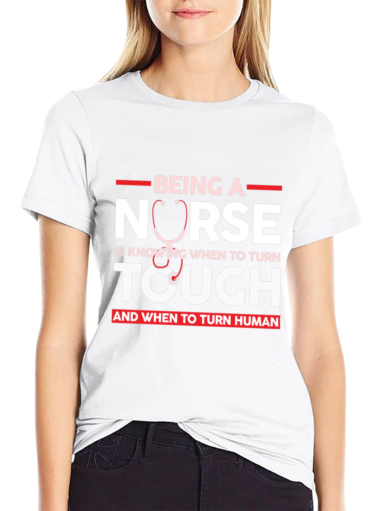 Nurse Tough & Human T-Shirt