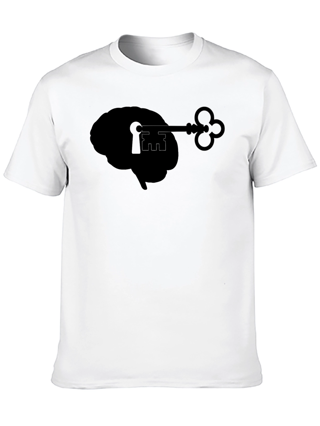 Brain Key T-Shirt - Unlock Your Mind