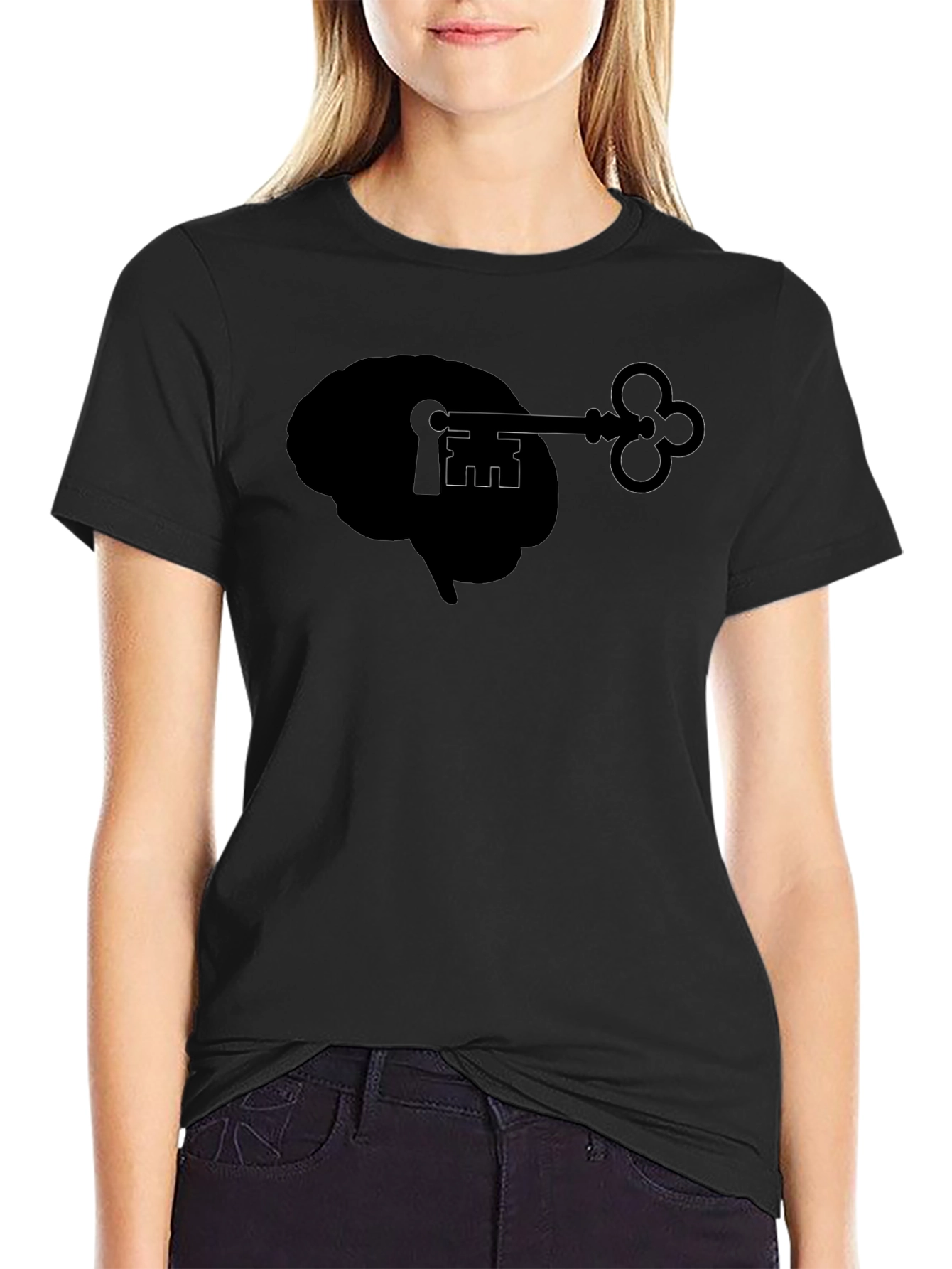 Brain Key T-Shirt - Unlock Your Mind