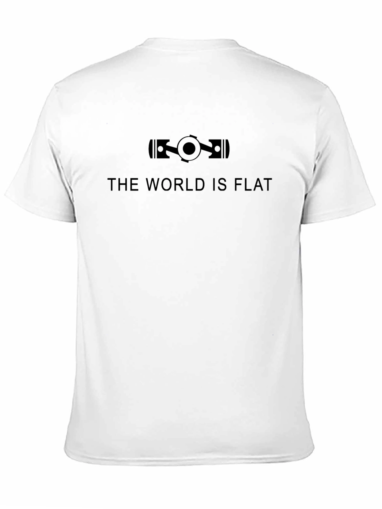 The World Is Flat Funny T-Shirt