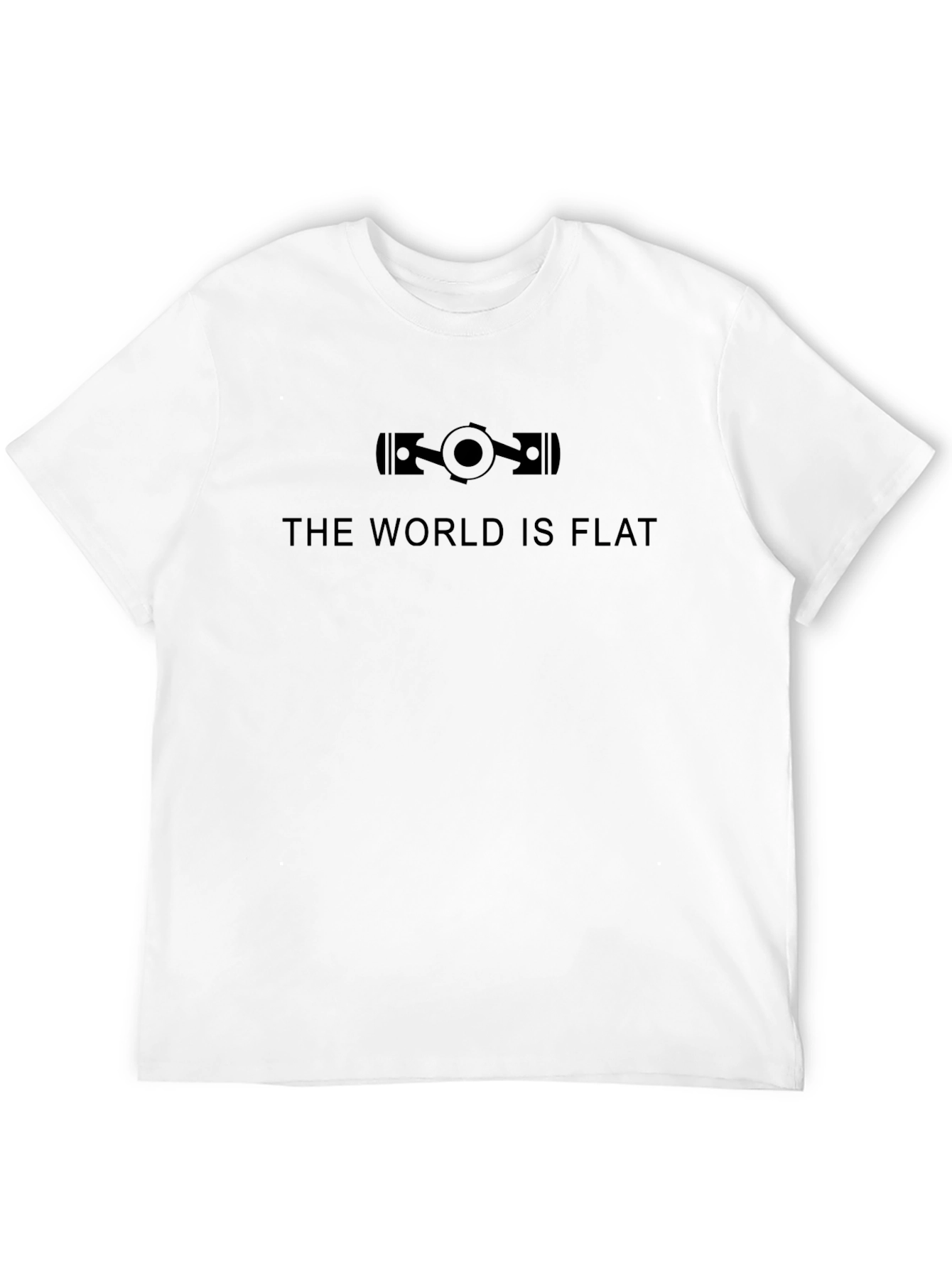 The World Is Flat Funny T-Shirt