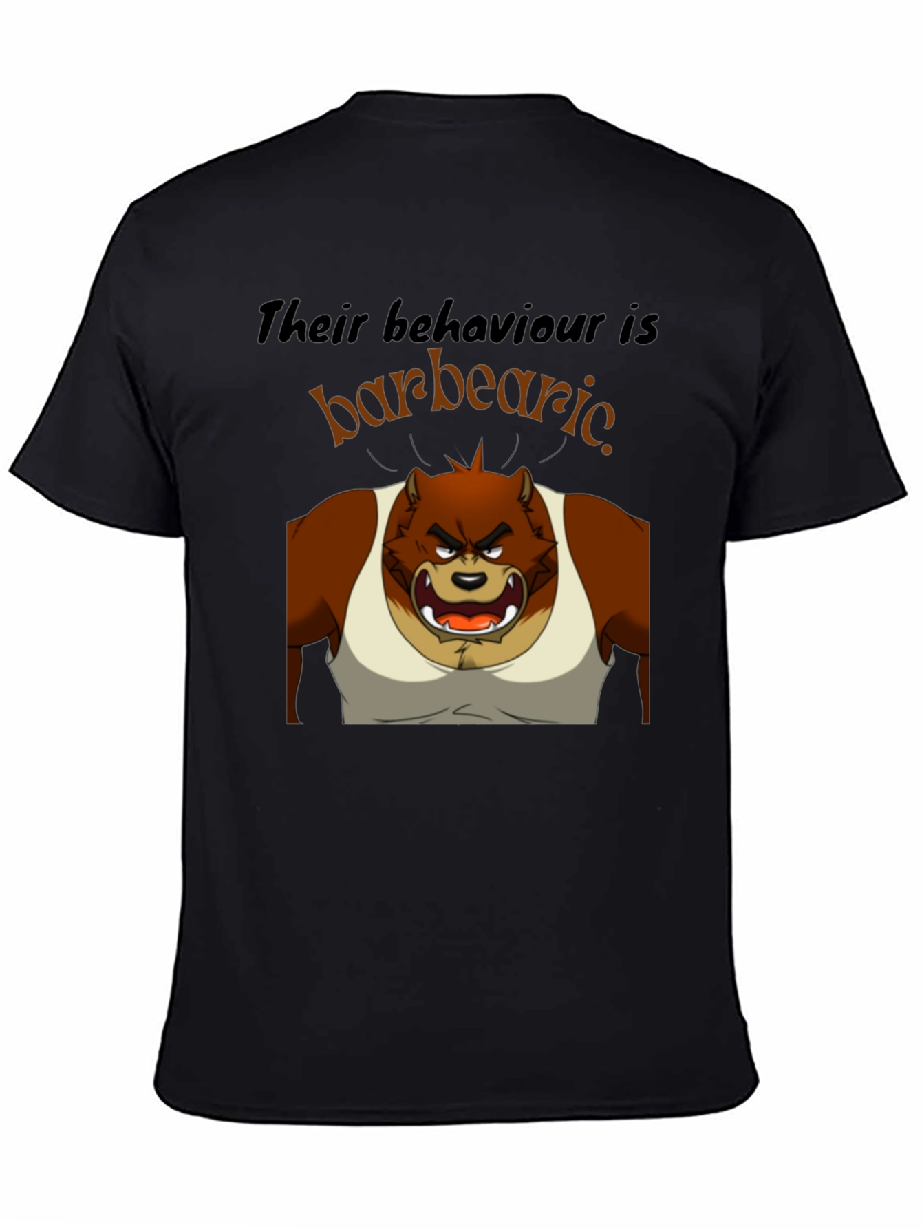 Barbearic Cartoon Bear T-Shirt