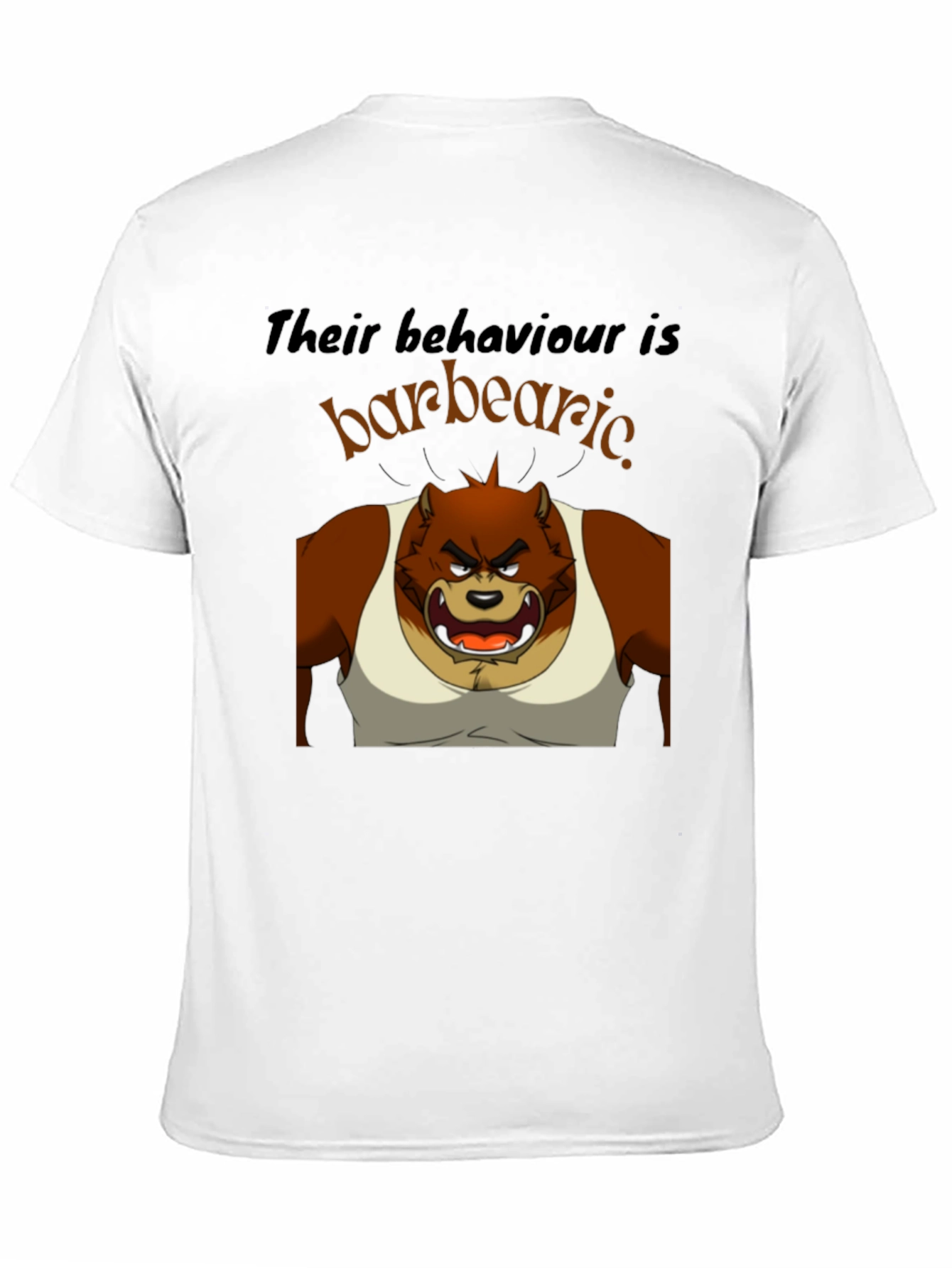 Barbearic Cartoon Bear T-Shirt