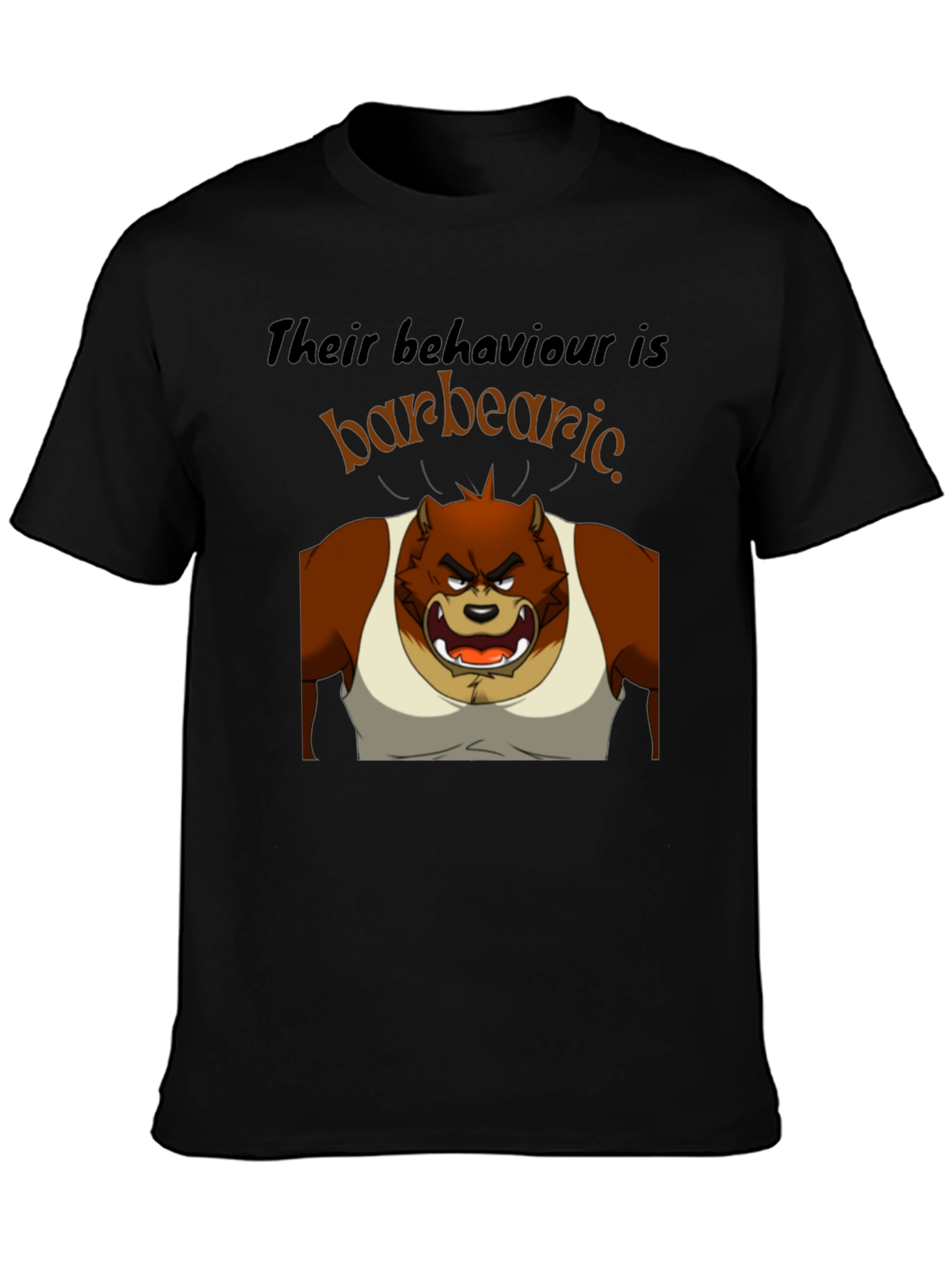 Barbearic Cartoon Bear T-Shirt