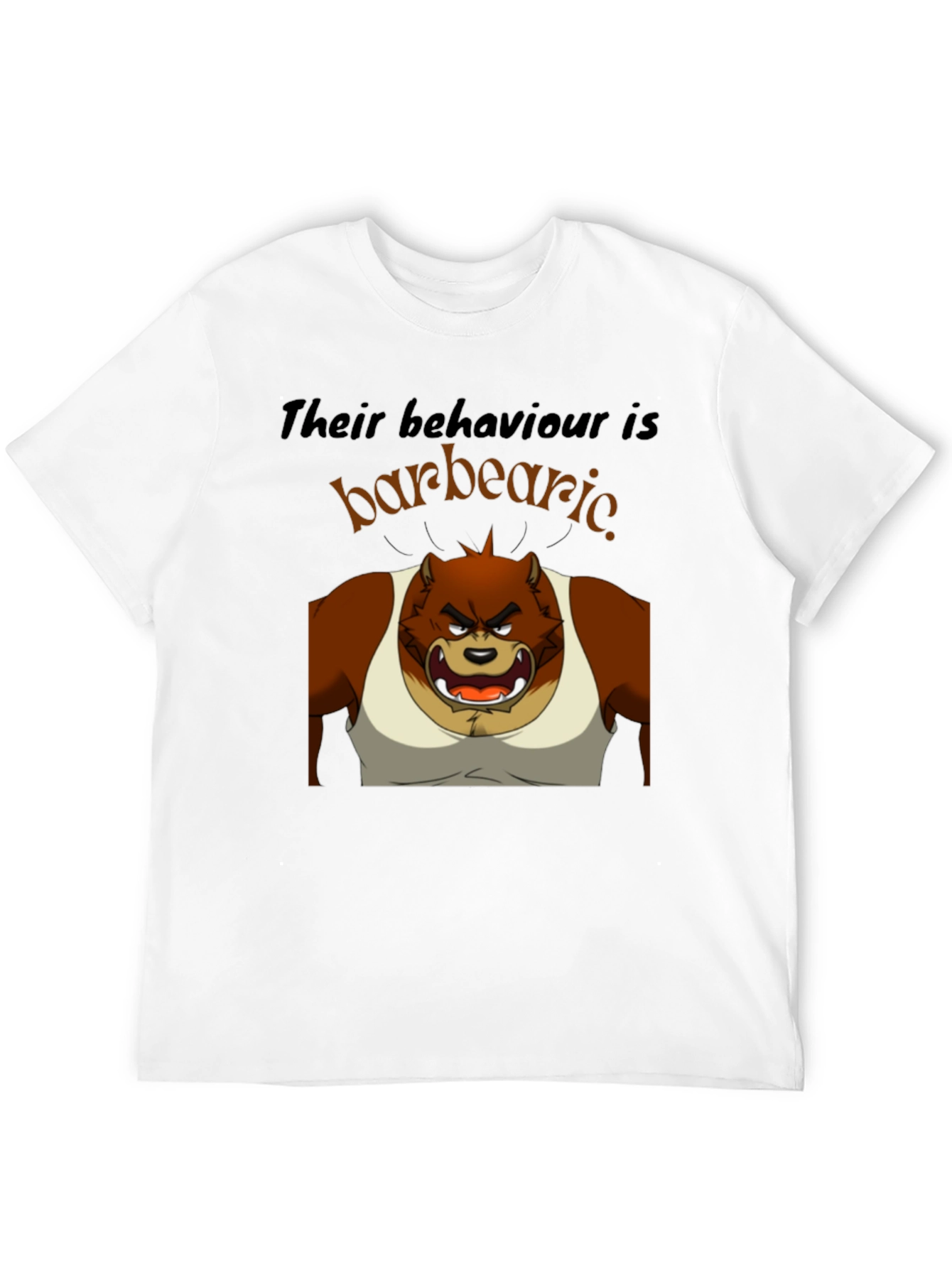 Barbearic Cartoon Bear T-Shirt