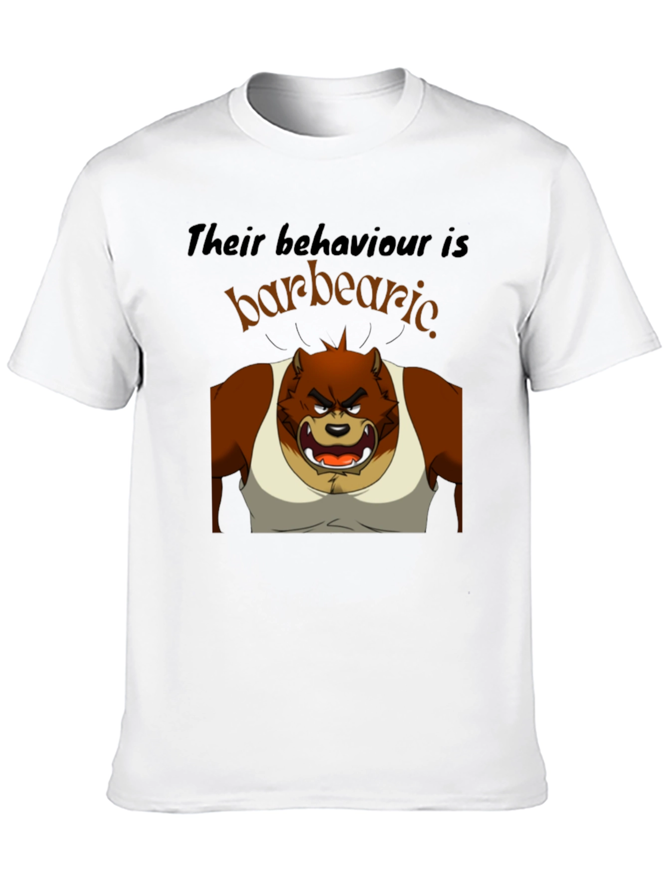 Barbearic Cartoon Bear T-Shirt