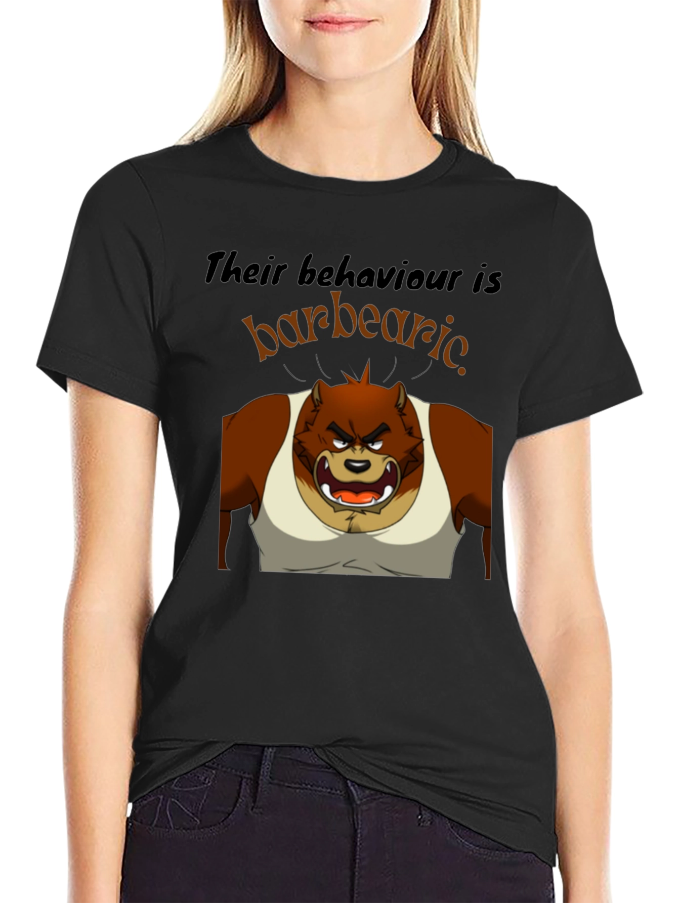Barbearic Cartoon Bear T-Shirt
