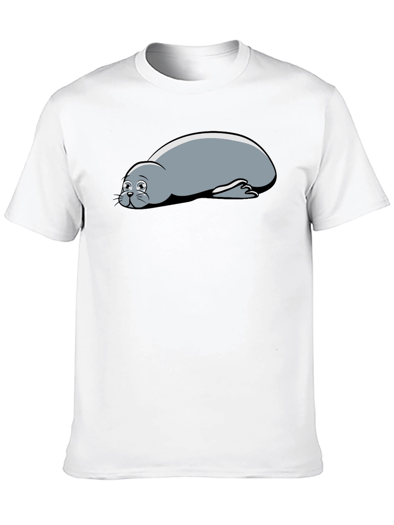 Seal Graphic Black T-Shirt