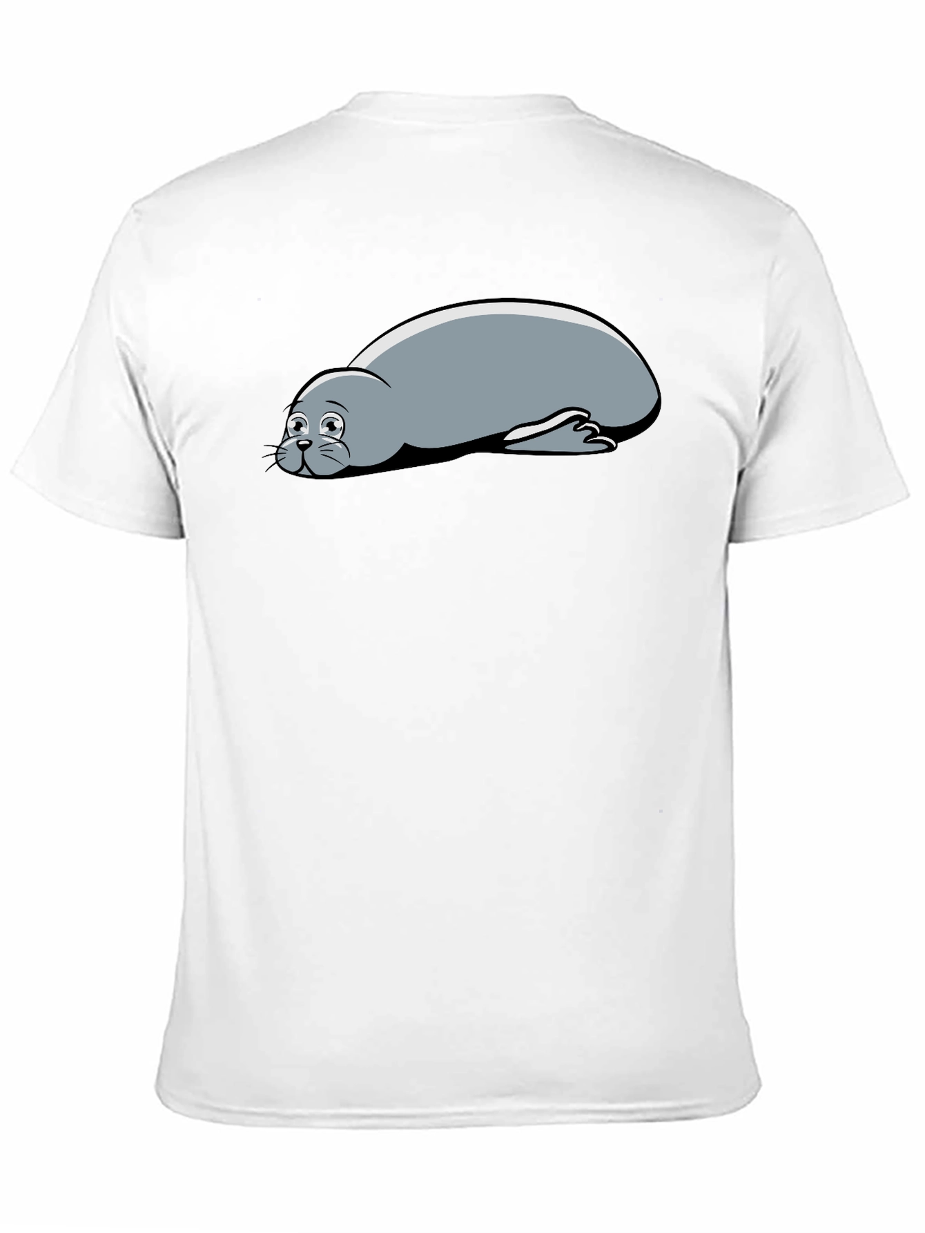 Seal Graphic Black T-Shirt