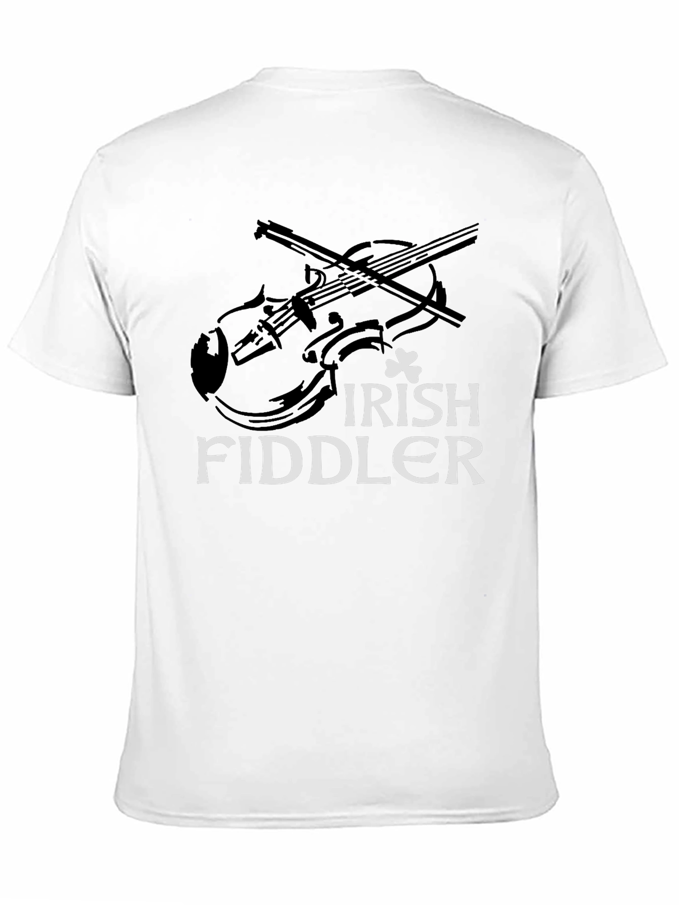Irish Fiddler Graphic T-Shirt - St. Patricks Day