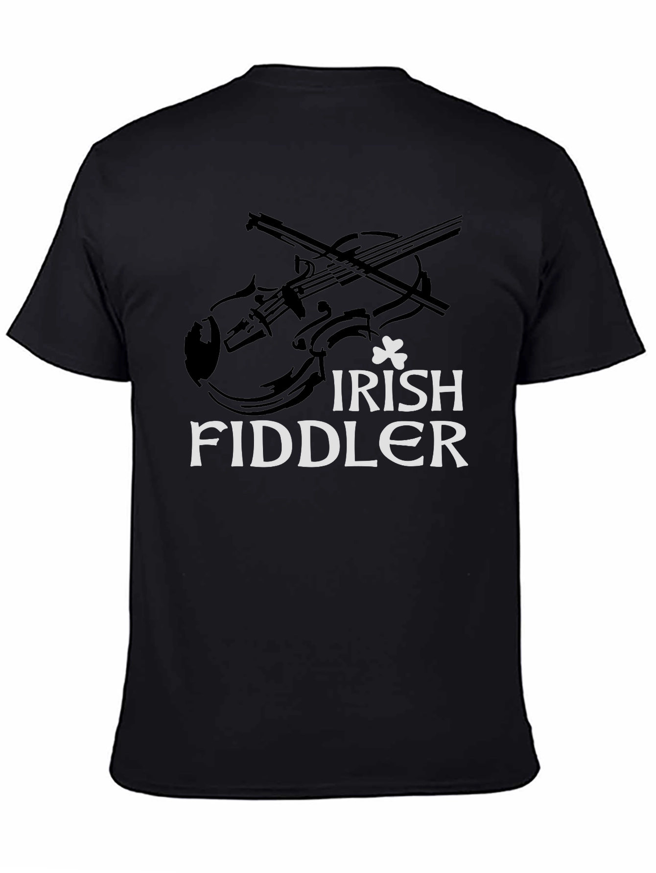 Irish Fiddler Graphic T-Shirt - St. Patricks Day